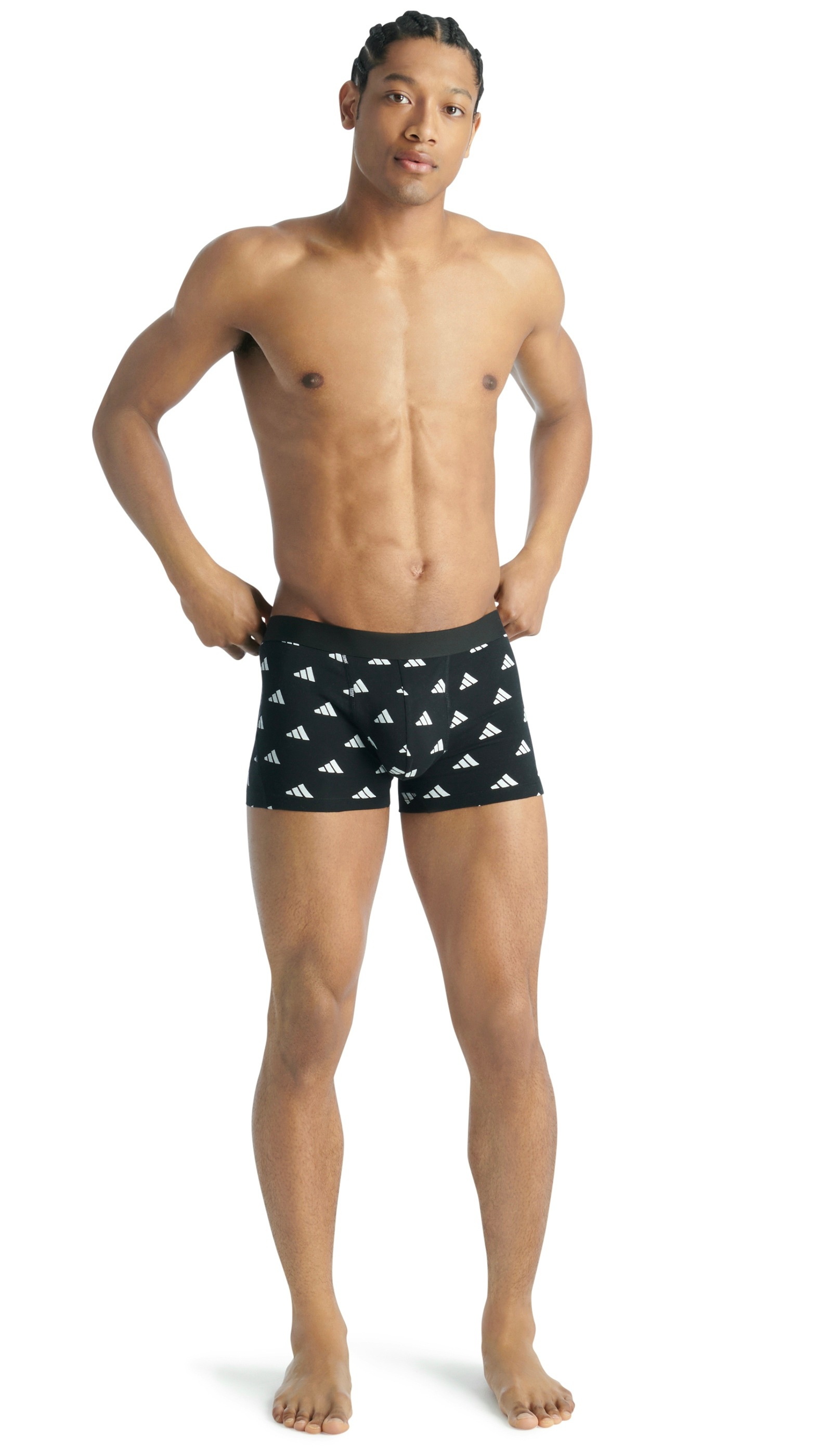 adidas Sportswear Trunk »Active Flex Cotton«, (3er Pack), mit elastischem Logobund