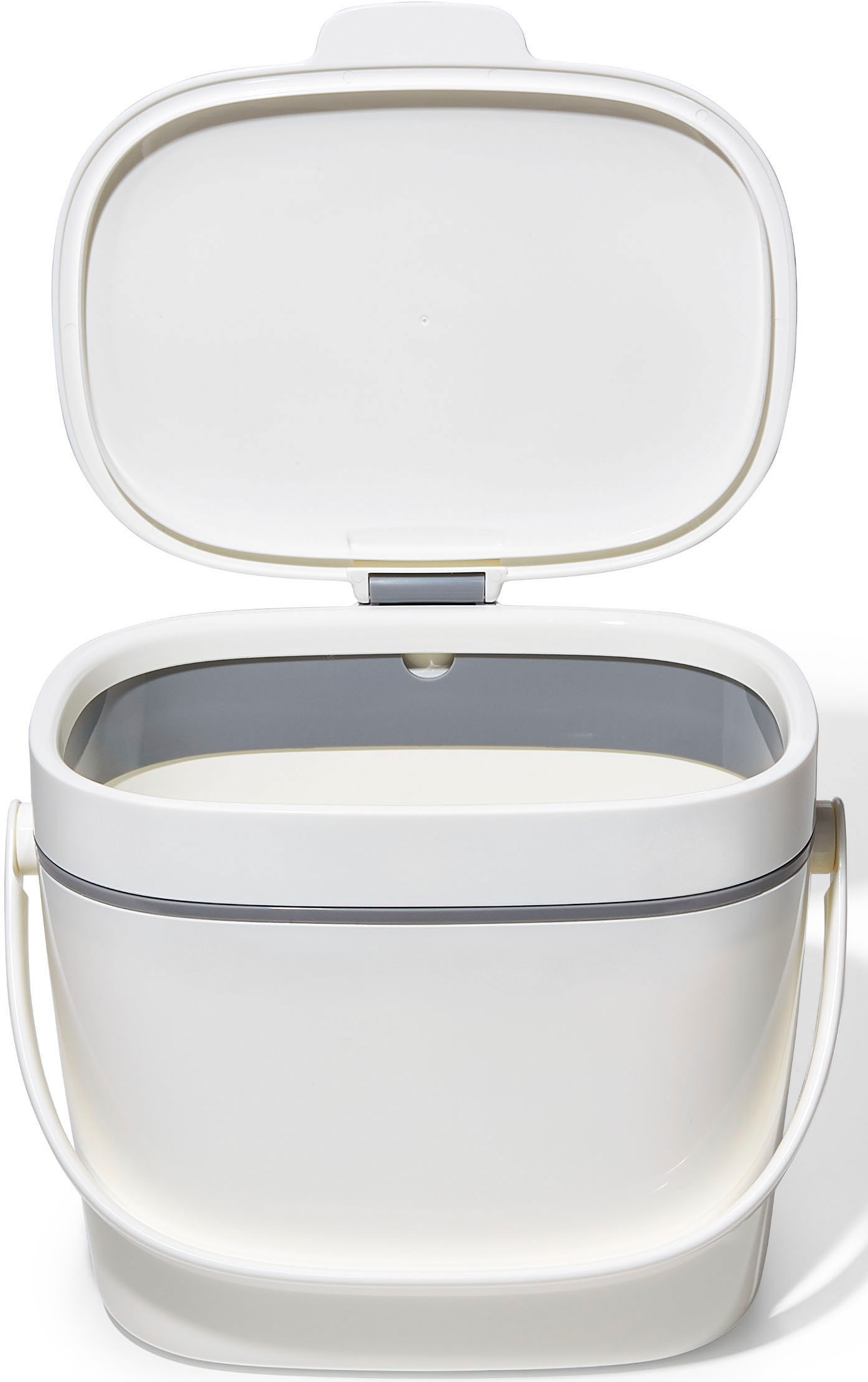 Oxo Good Grips Biomülleimer 1 Behälter Komposteimer in weiß, Größe B/H/T: 30,3 cm x 25,7 cm x 21,2 cm