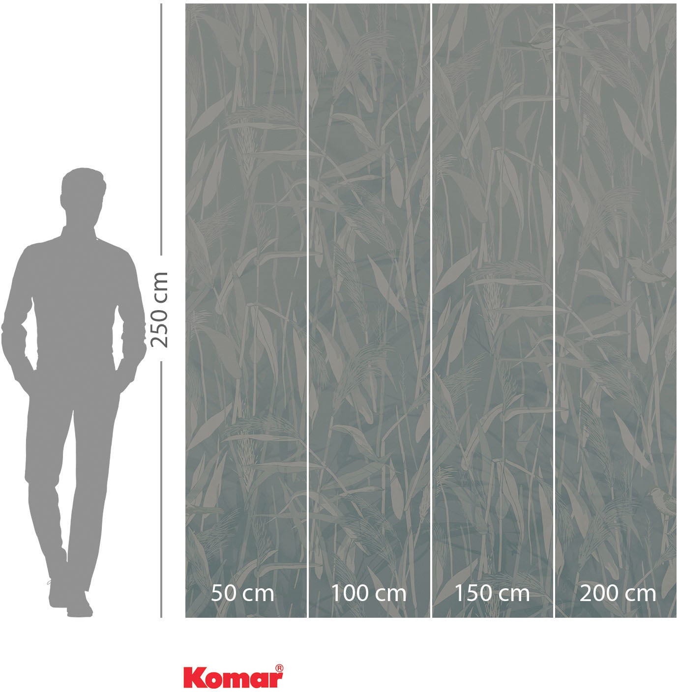 Komar Vliestapete »Digitaldruck Vlies - Whisper World - Größe 200 x 250 cm«, bedruckt, Wohnzimmer, Schlafzimmer
