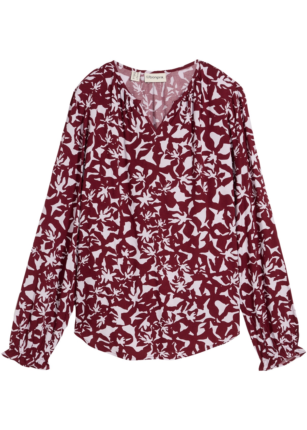 bonprix Tunika luftige Tunikabluse, aus weicher Viskose, Loose Fit, im Casual-Stil