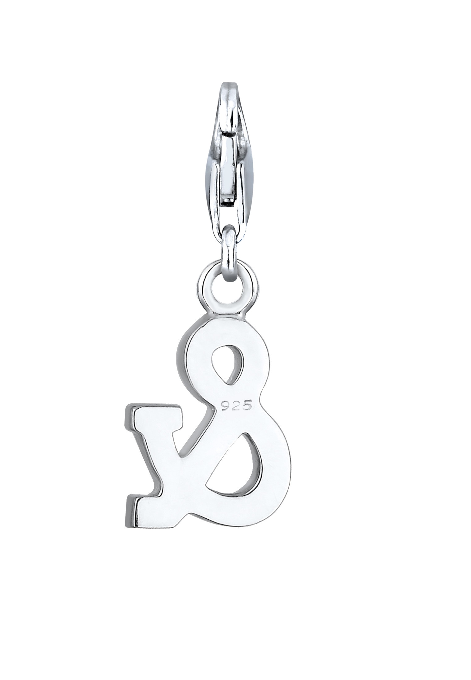 Nenalina Charm-Einhänger »Charm Zeichen Symbol Kristalle 925 Silber«