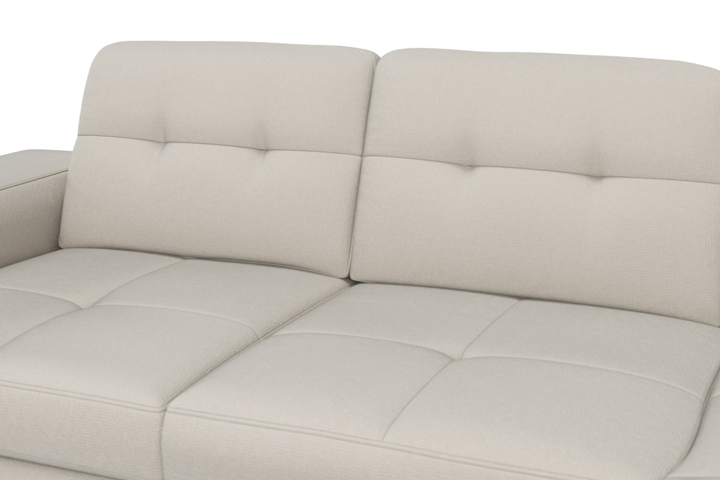 sit&more Ecksofa »Baviene L-Form«, inklusive Sitztiefenverstellung und Federkern, wahlweise Bettfunktion