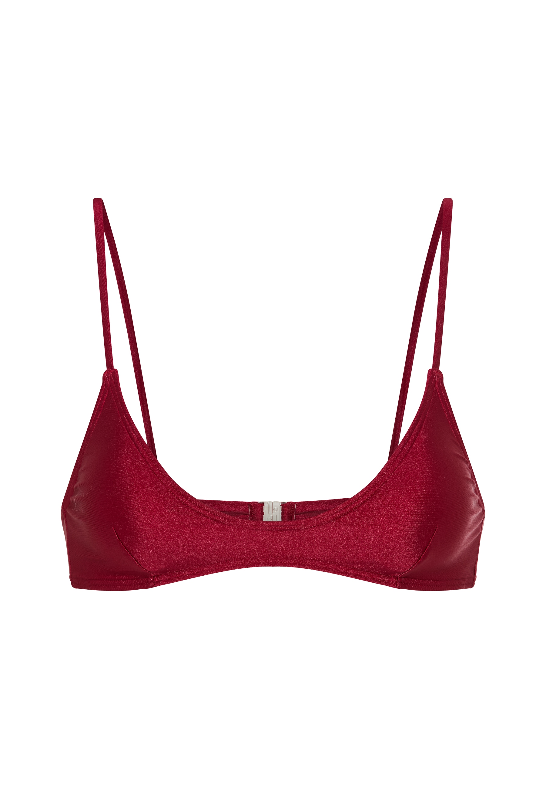LSCN by LASCANA Bustier-Bikini-Top »Sunny« in trendiger Glanzware