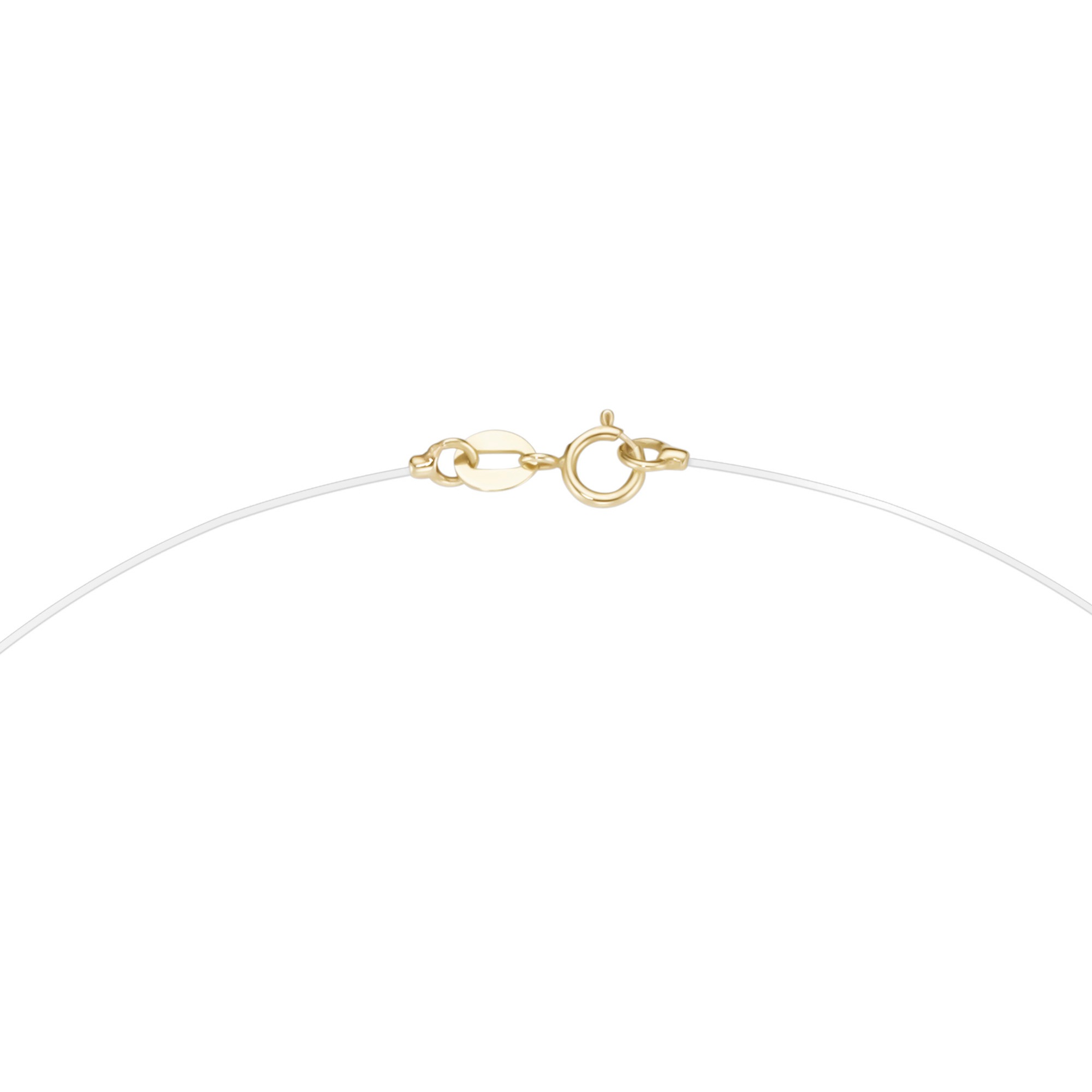 Luigi Merano Collier »Collier schwebender Anhänger mit Zirkonia, Gold 375«