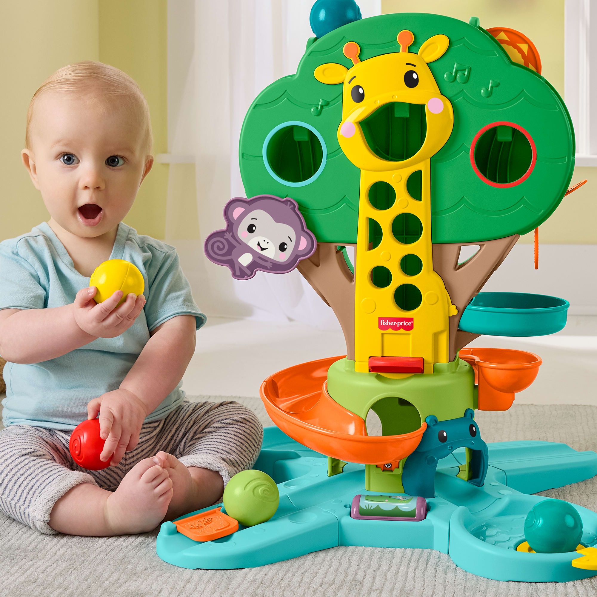 Fisher-Price® Kugelbahn »Dschungelbaum« mit Sound