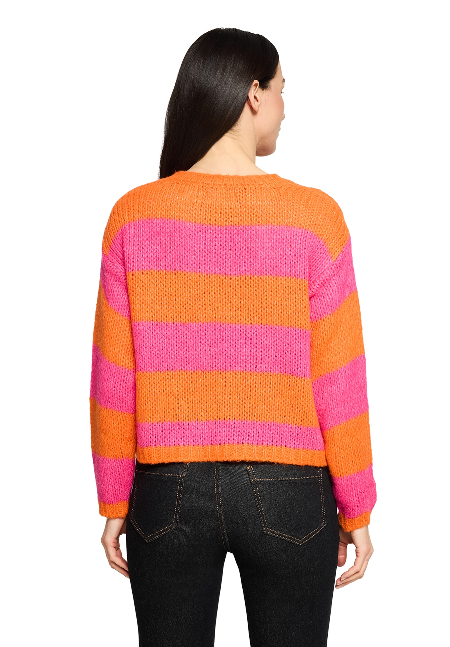 Cartoon Strickpullover »Strickpullover mit Rundhalsausschnitt«