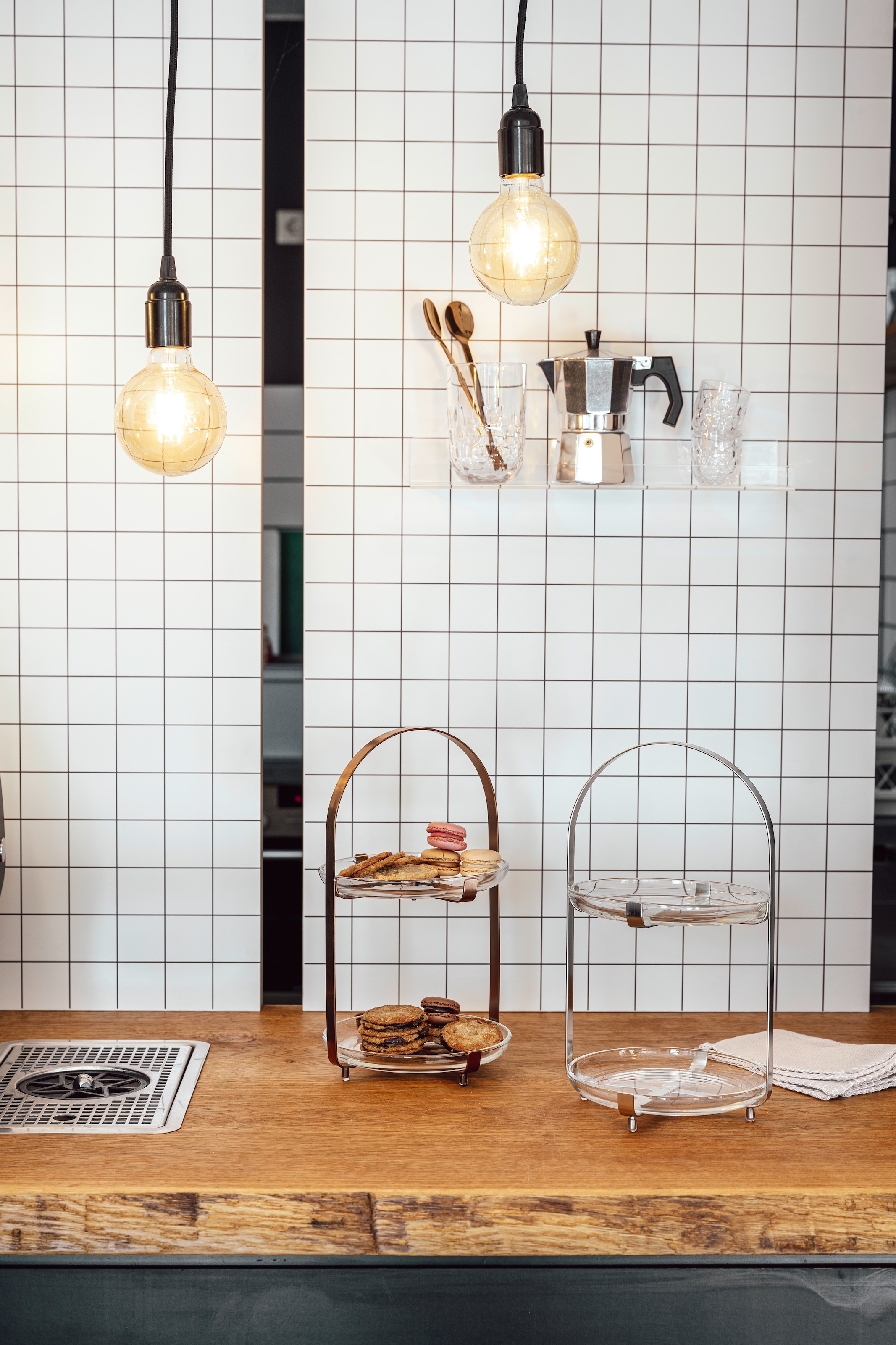 LEONARDO Etagere »CUCINA, 2 stufig - Höhe 32 cm« Servieretagere mehrstöckig, zum Servieren und Präsentieren