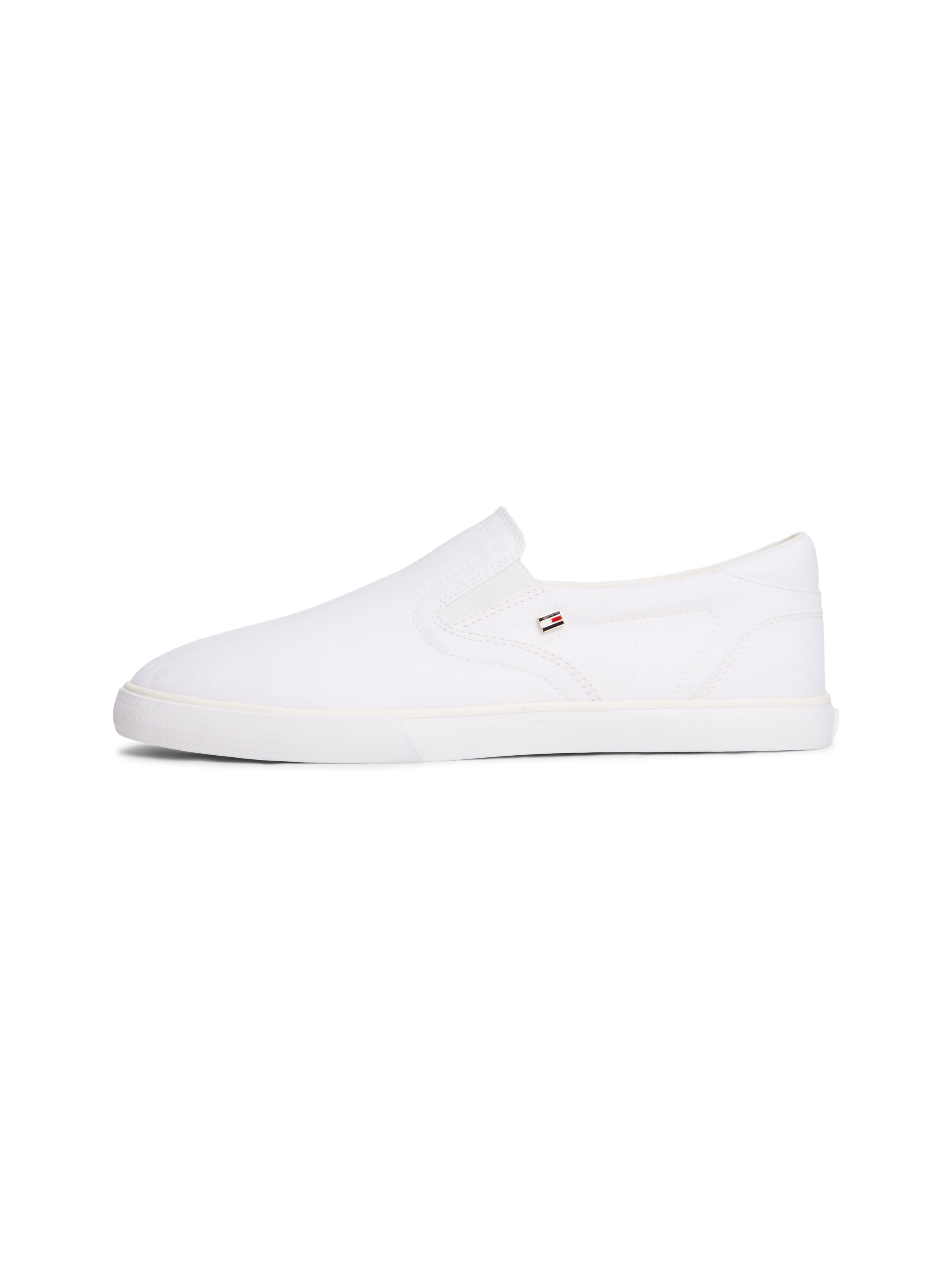 Tommy Hilfiger Slipper »TH LOW PROFILE SLIP ON«  Freizeitschuh, Loafer, Slipper mit edlem Logoemblem