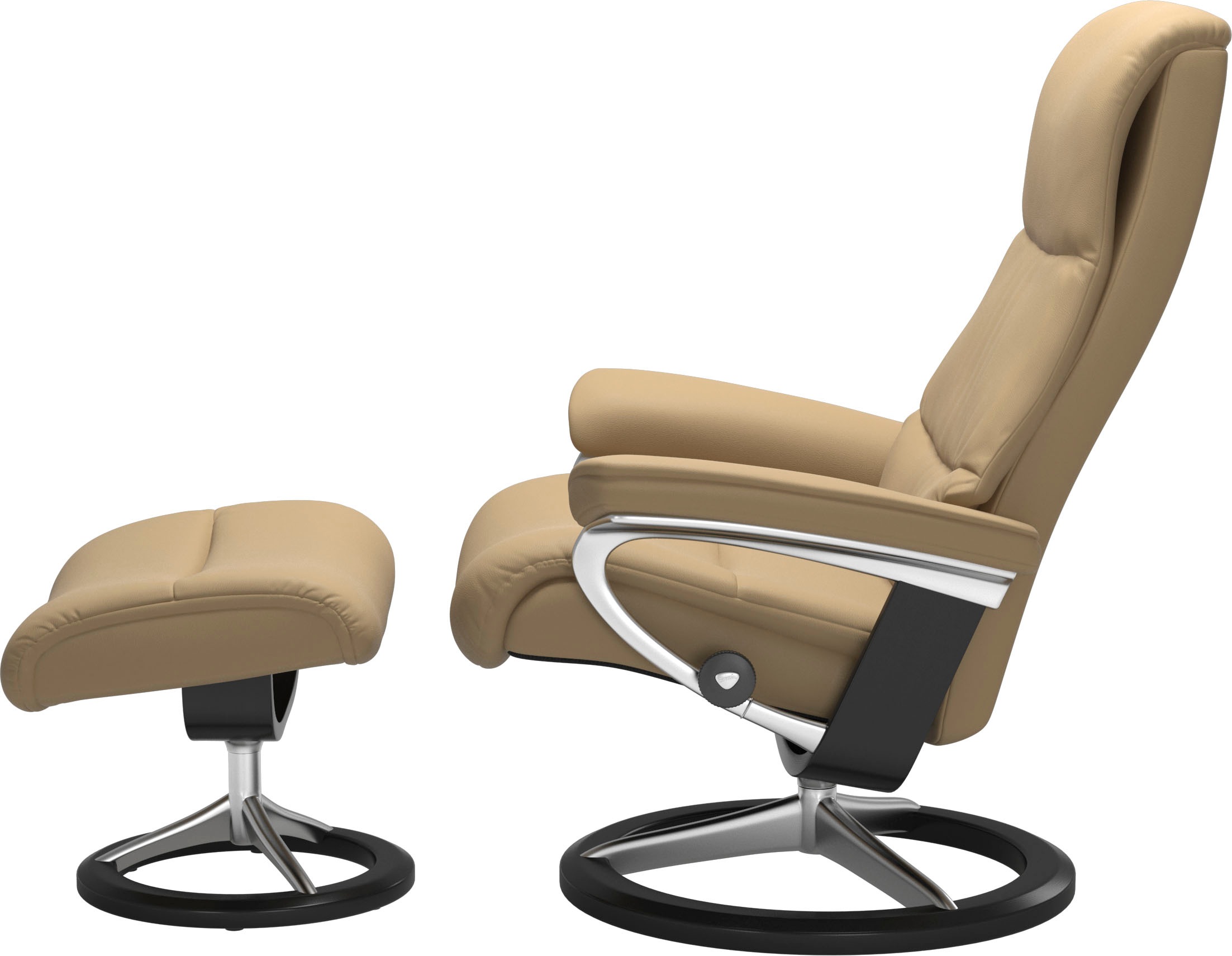 Stressless® Relaxsessel »View«, mit Signature Base, Größe M,Gestell Schwarz