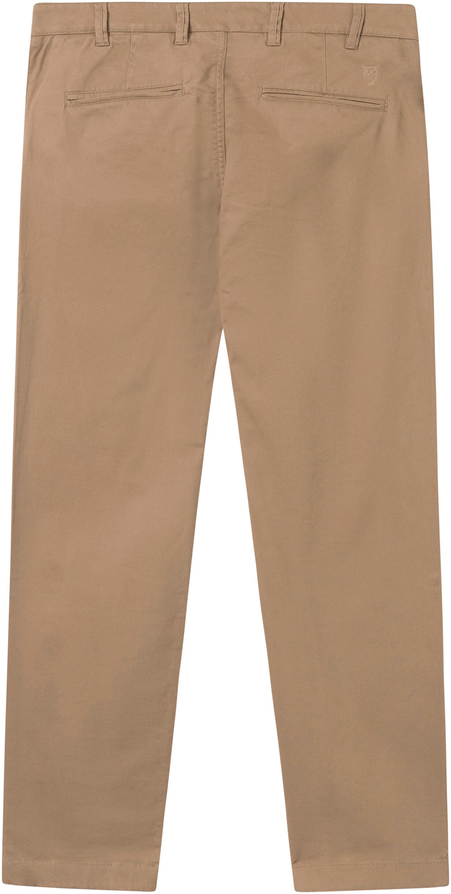 KnowledgeCotton Apparel Chinohose »LUCA slim«, mit Label-Stichting hinten