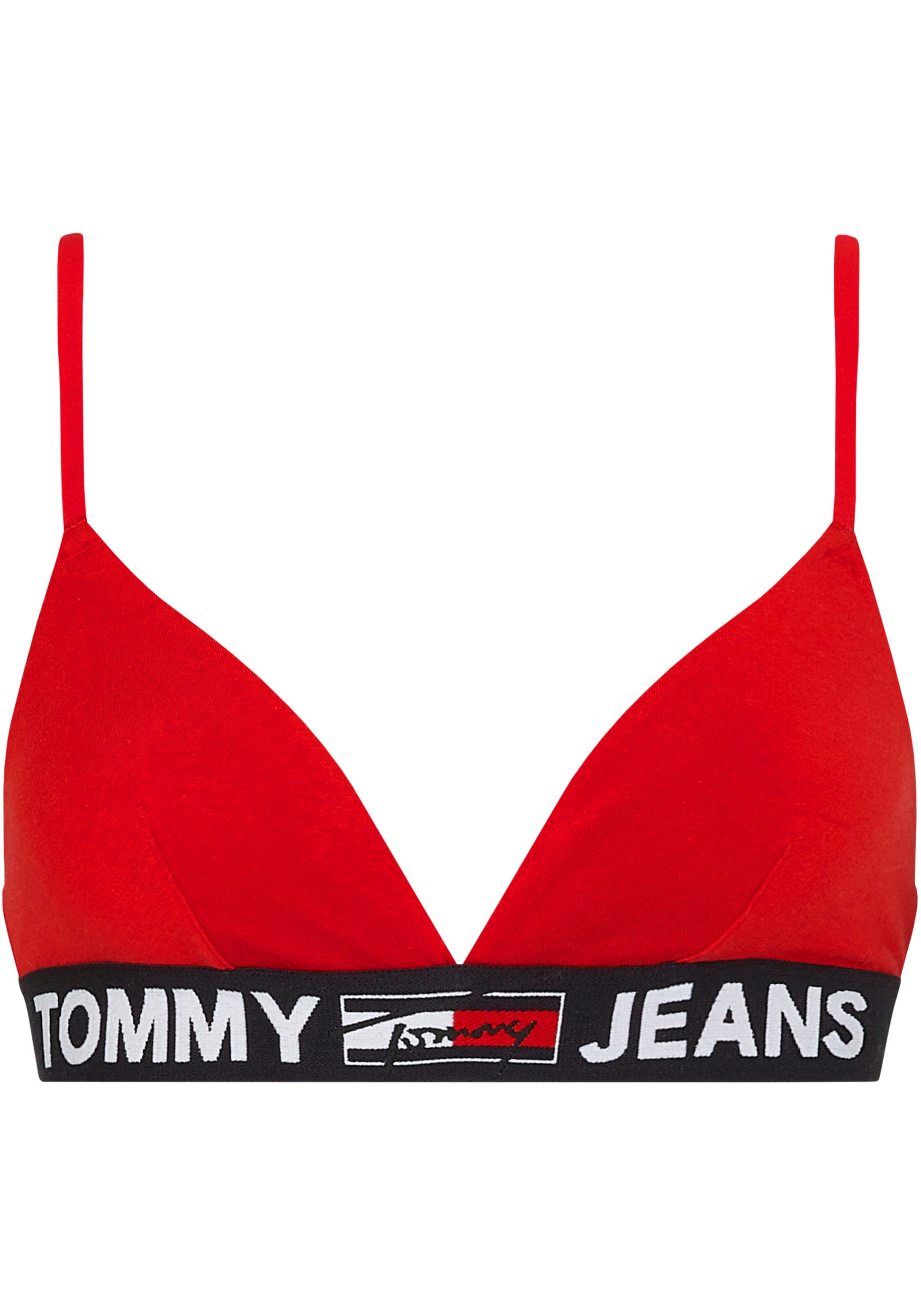 Tommy Hilfiger Underwear Triangel-BH »TRIANGLE BRALETTE UNLINED«, mit Tommy Hilfiger Logo-Schriftzug auf dem Elastiktape