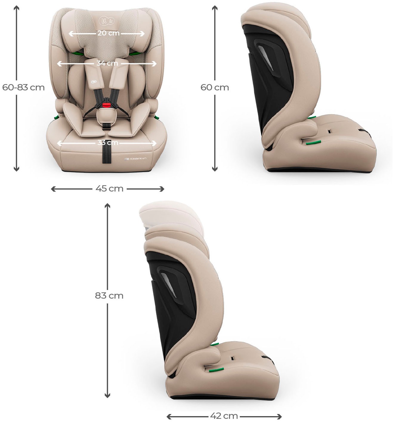 Kinderkraft Autokindersitz »COMFORT UP 2 PLUS«