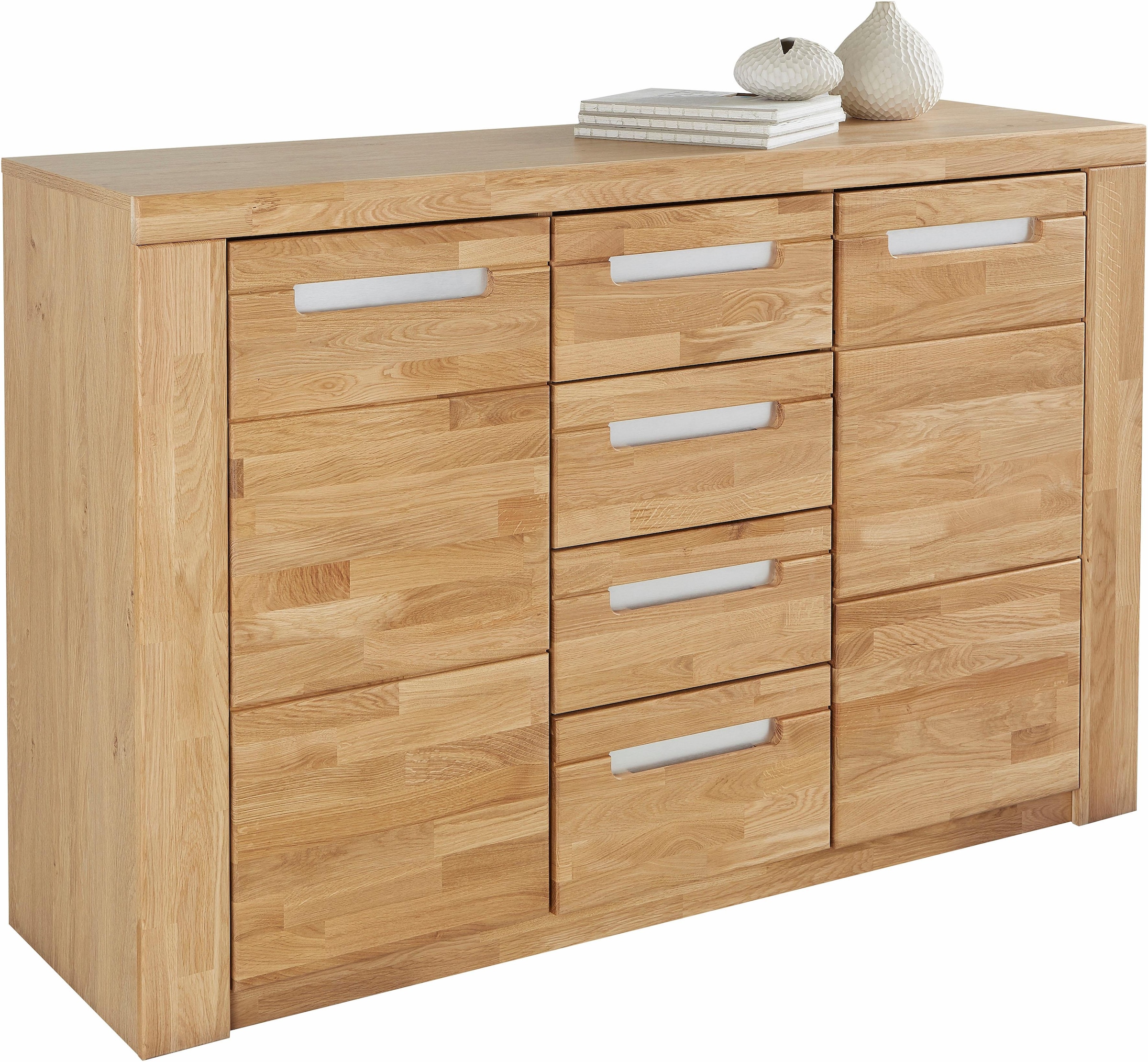 Home affaire Sideboard »Kolding« Breite 140 cm mit 4 Schubkästen
