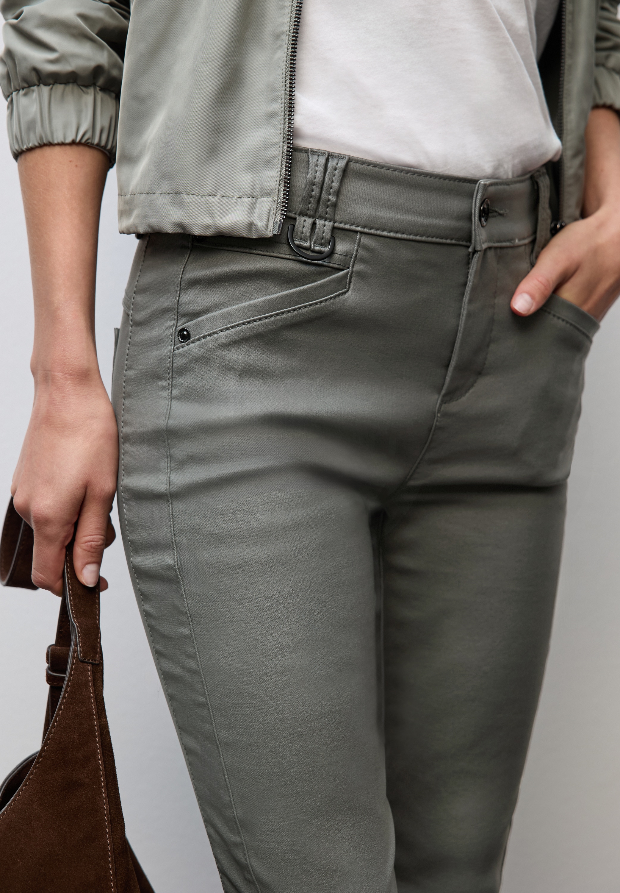 STREET ONE Stoffhose »Style York«  mit Taschen