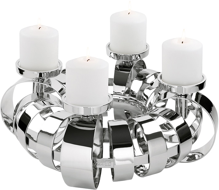 Kerzenhalter (1 Adventsleuchter St.), »ANELLO, Fink Weihnachtsdeko«, 4-flammig, bei OTTO