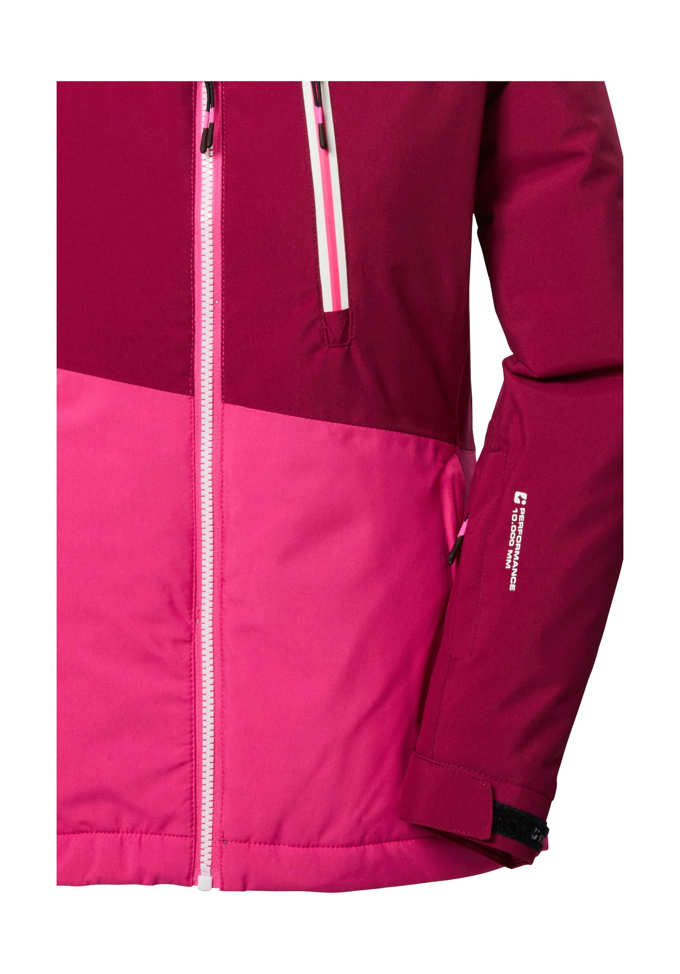 Killtec Skijacke »KSW 331 GRLS SKI JCKT« Atmungsaktive, wasserdichte Jacke mit Fleece-Innenseite, Skipasstasche