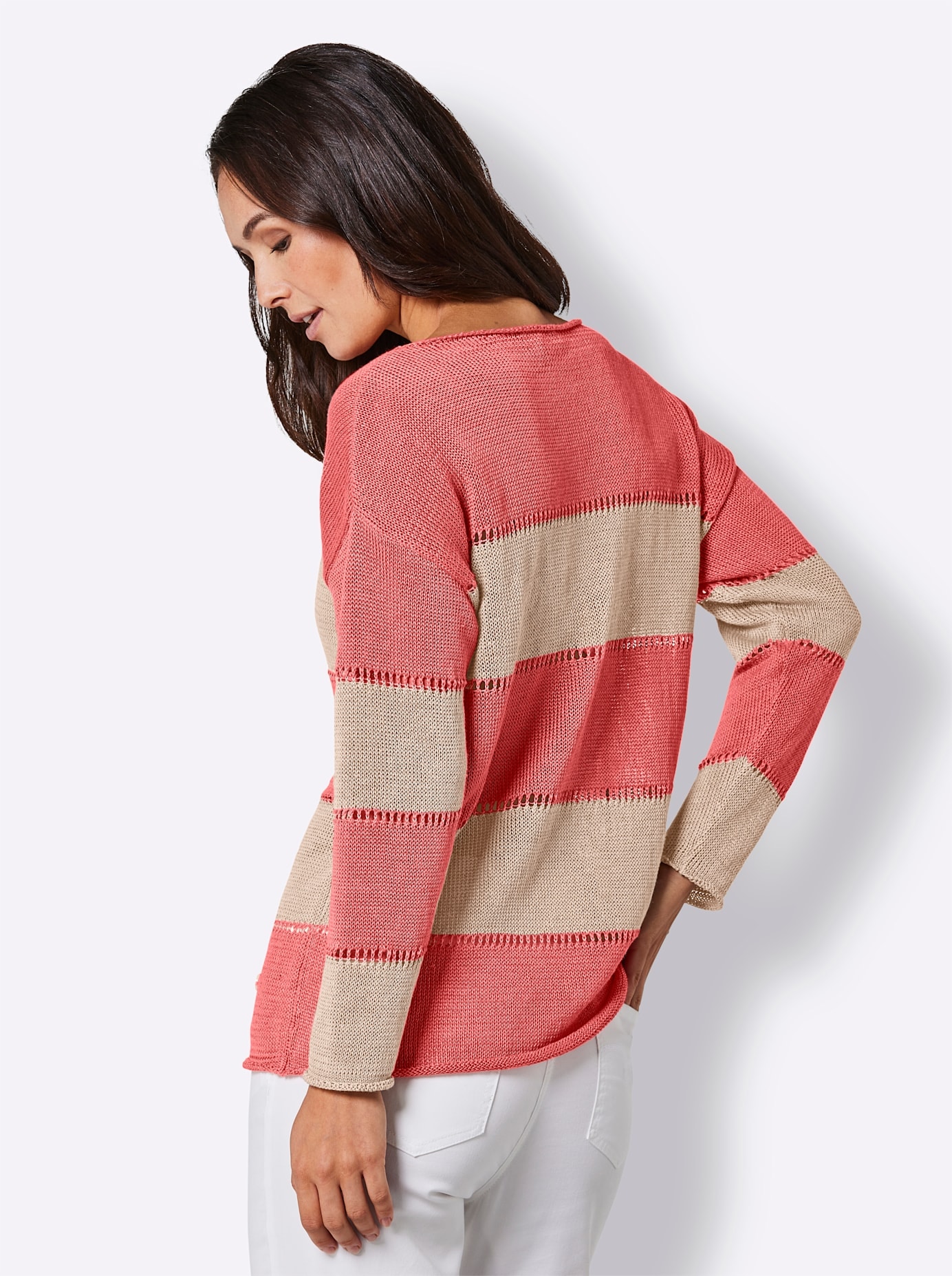 CREATION L PREMIUM Strickpullover »Leinen-Pullover«