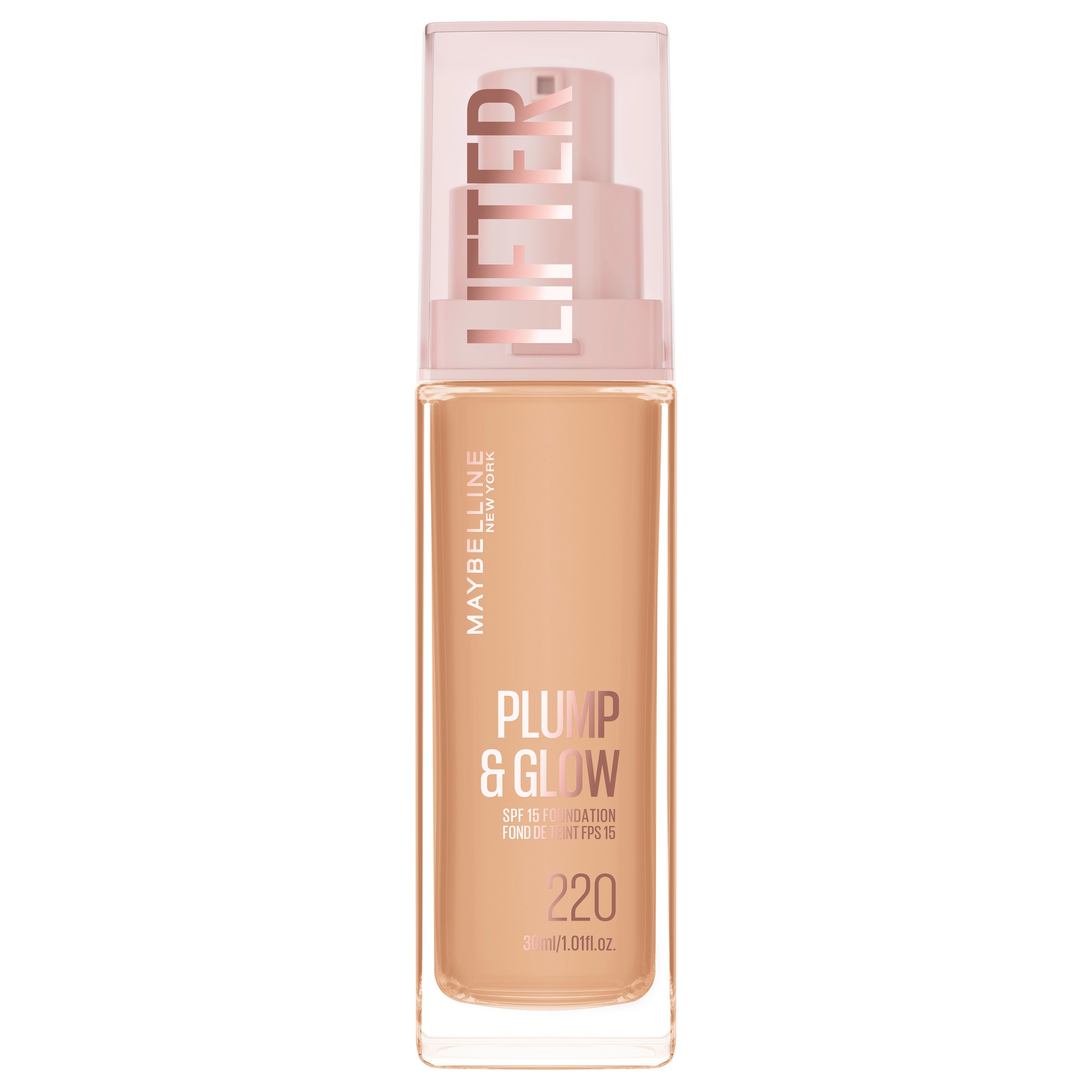 MAYBELLINE NEW YORK Foundation »LIFTER PLUMP AND GLOW« verleiht sofort einen strahlenden Glow