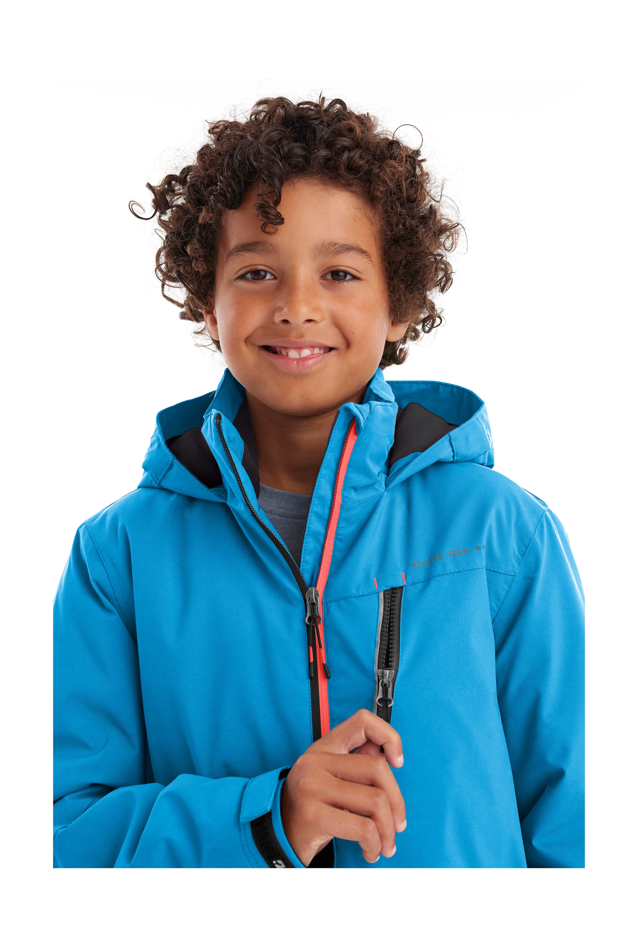 Killtec Outdoorjacke »KOW 159 BYS JCKT«, Wasser- und winddichte Kids Winterjacke mit Fleece-Futter