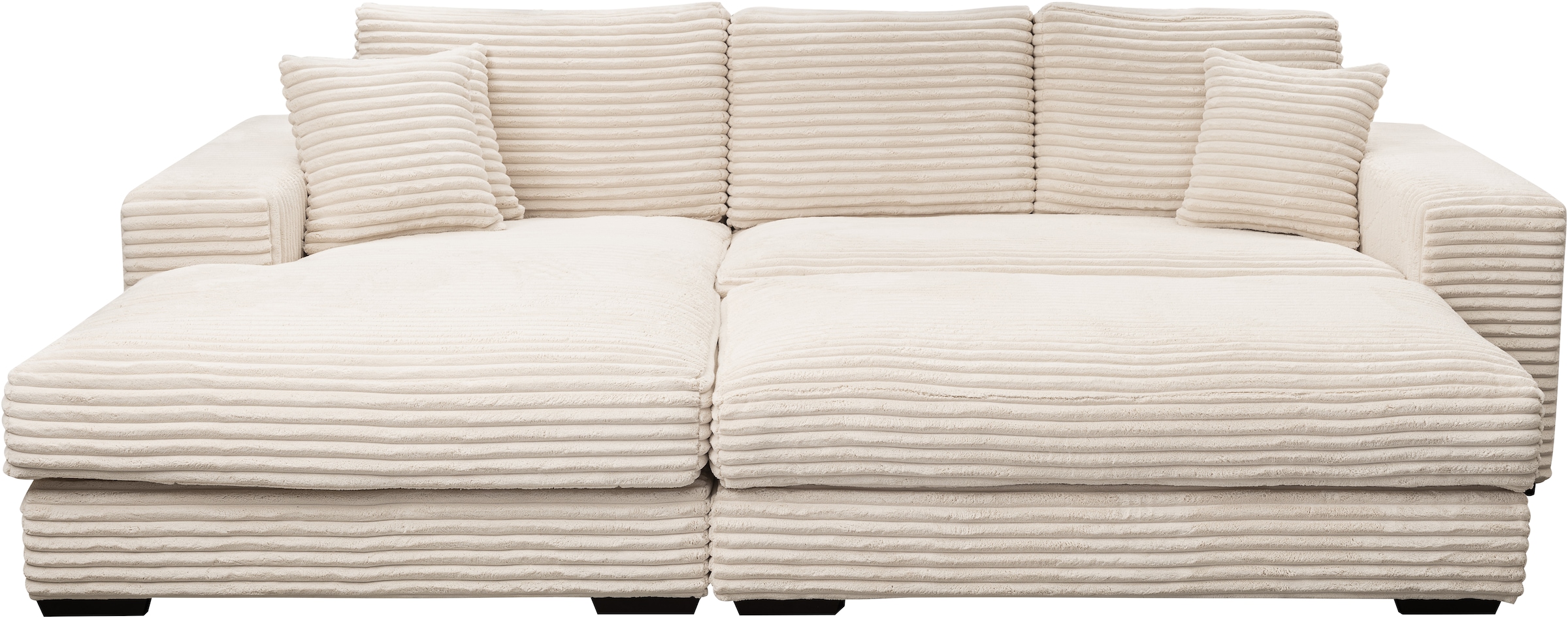WERK2 Ecksofa »Eden« mit Polsterhocker