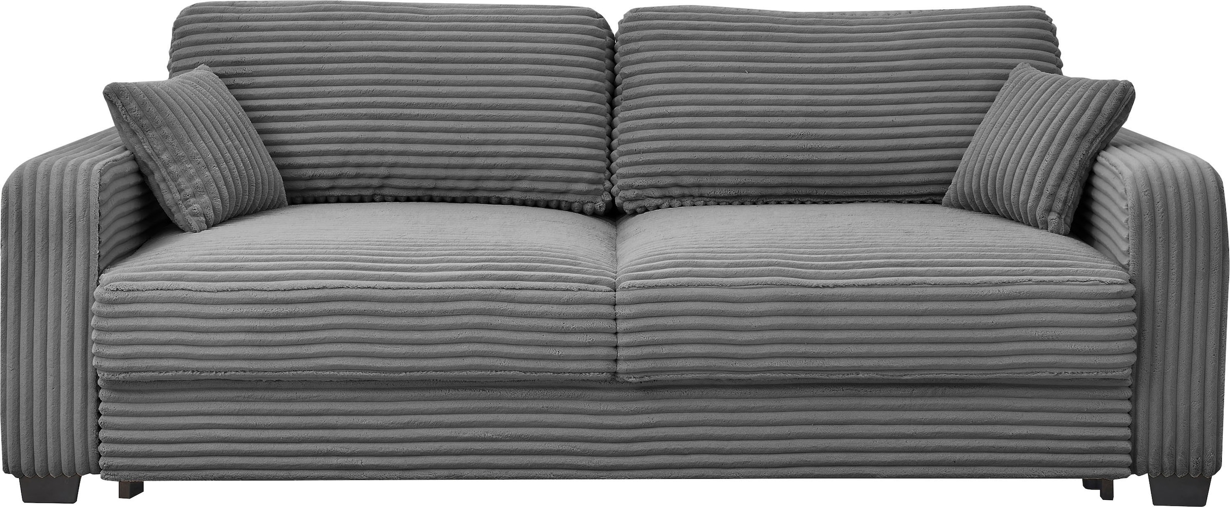 ED EXCITING DESIGN Schlafsofa »Carrara«, mit Bettkasten & 2 Zierkissen