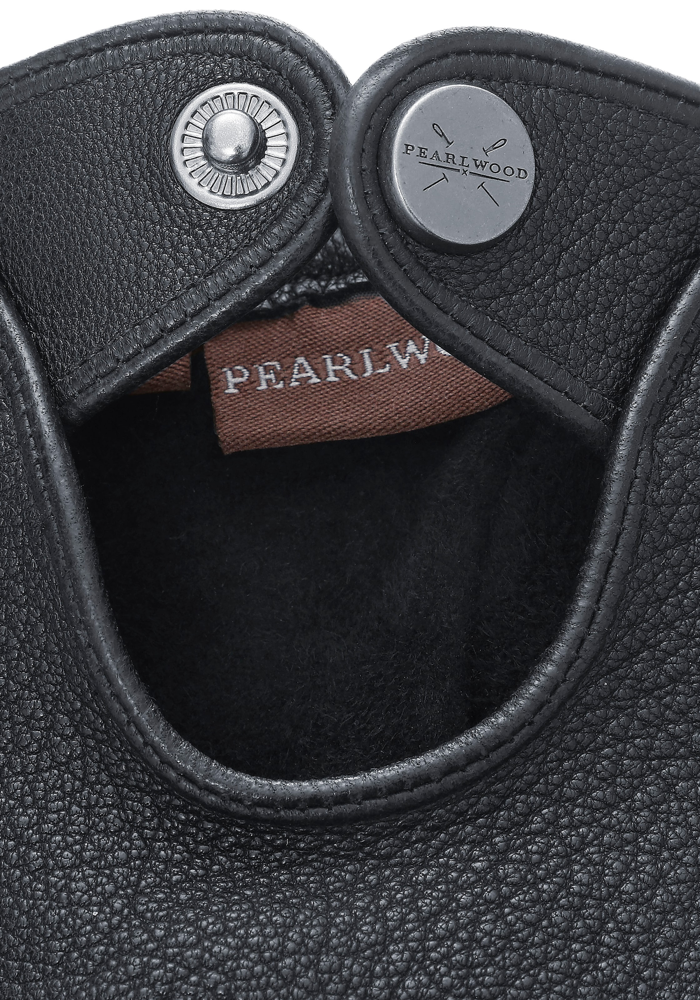 PEARLWOOD Lederhandschuhe, Lederriegel und elastischer Bund, Autofahrer-Handschuh