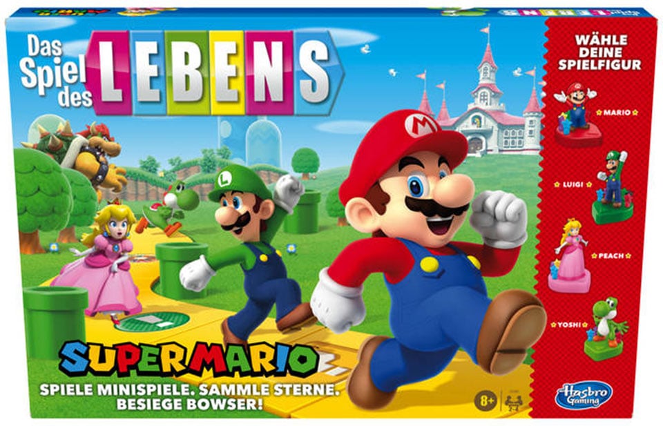 Hasbro Spiel »Das Spiel des Lebens Super Mario«, Made in Germany