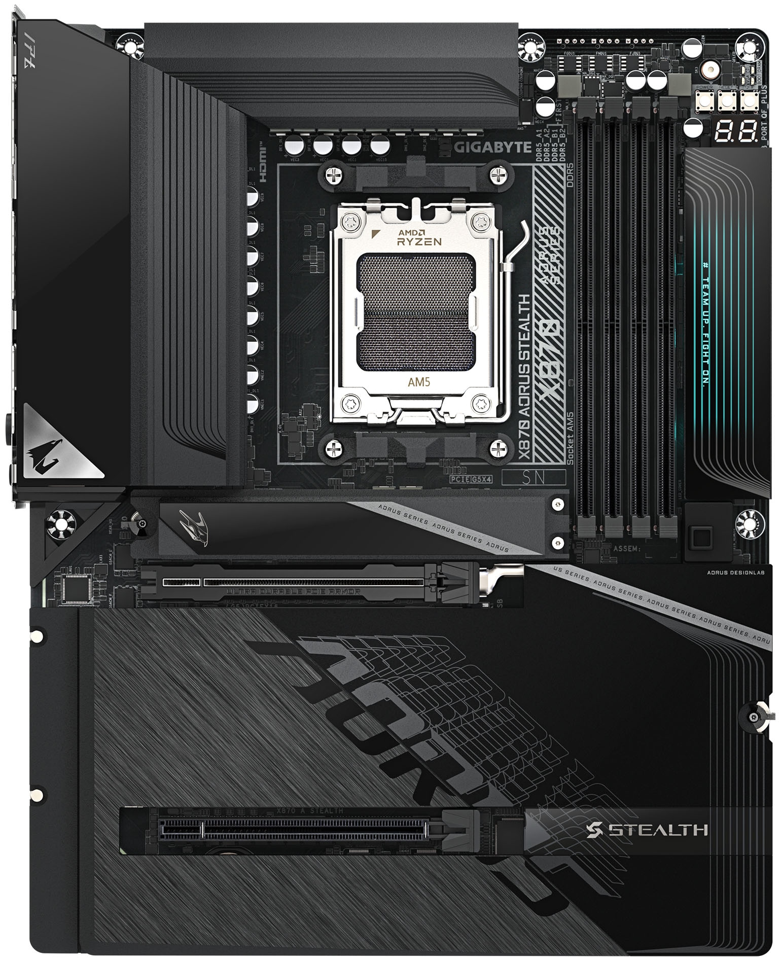 Gigabyte Mainboard »X870 Aorus Stealth«