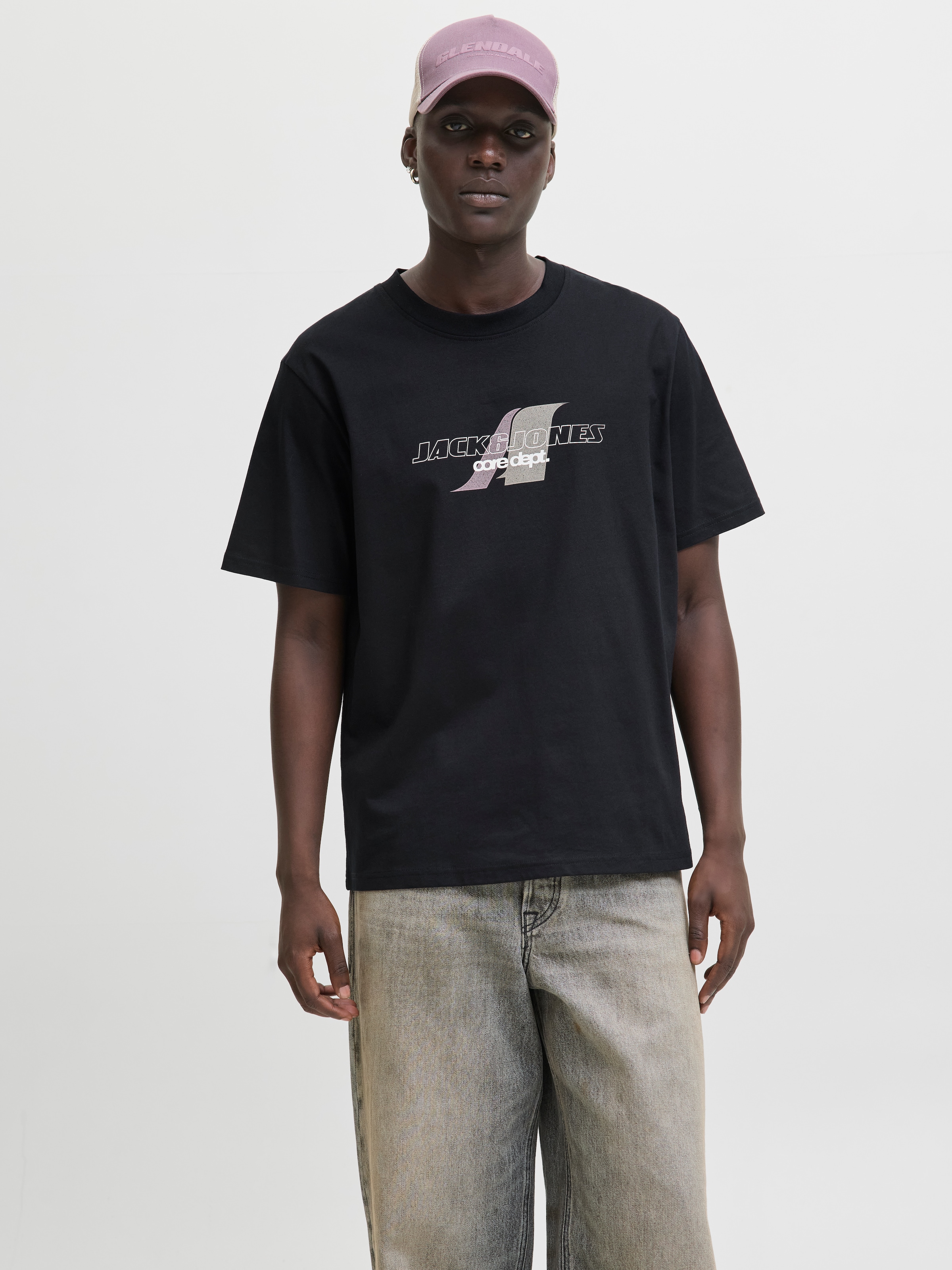 Jack & Jones T-Shirt »JCOTIER FRONT PRINT TEE SS CREW NECK«