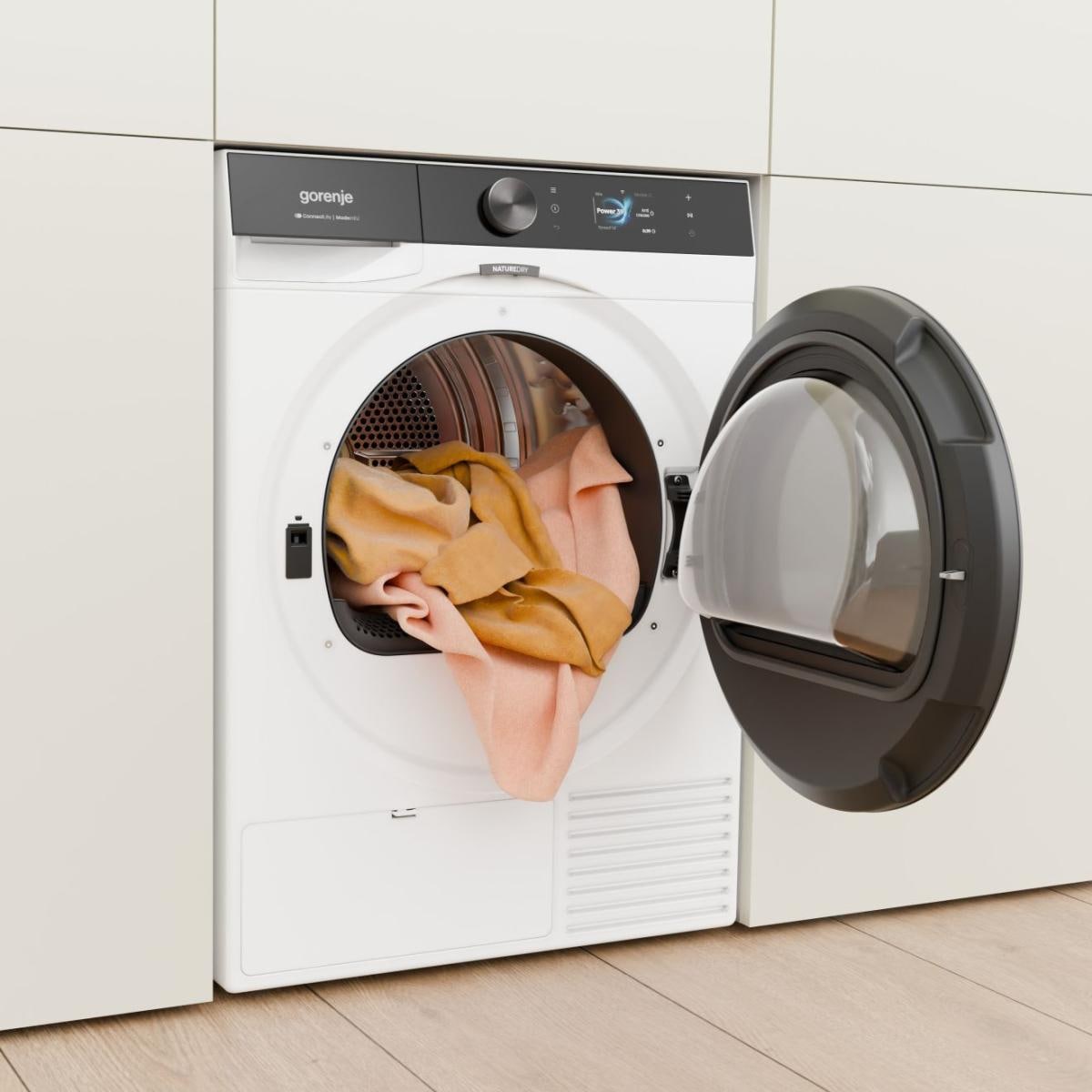 GORENJE Wärmepumpentrockner »DG89BP« G800 TFT-Farb-Display, NatureDry Schonung, TangleFree