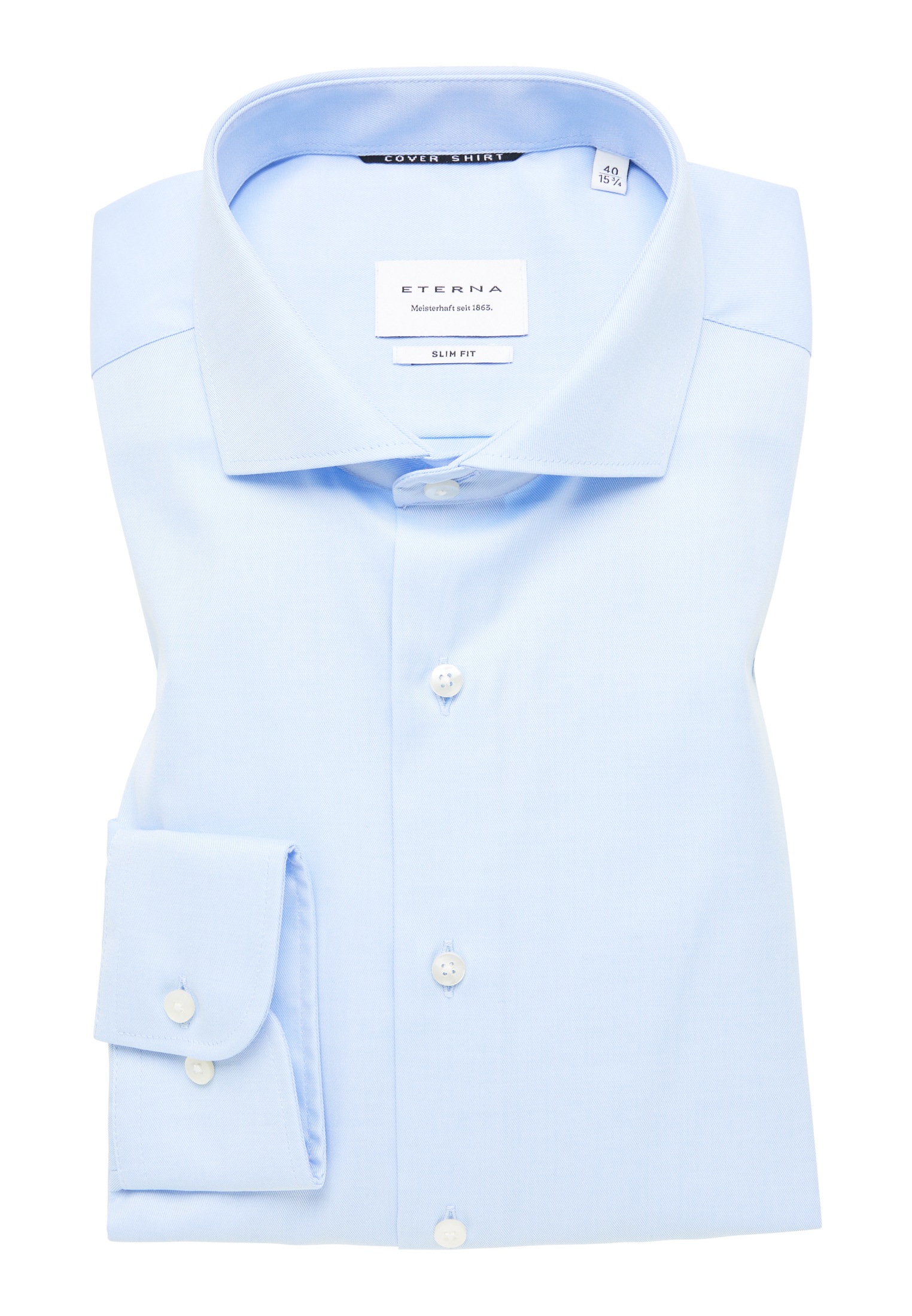Eterna Langarmhemd »SLIM FIT«, NON IRON (bügelfrei)