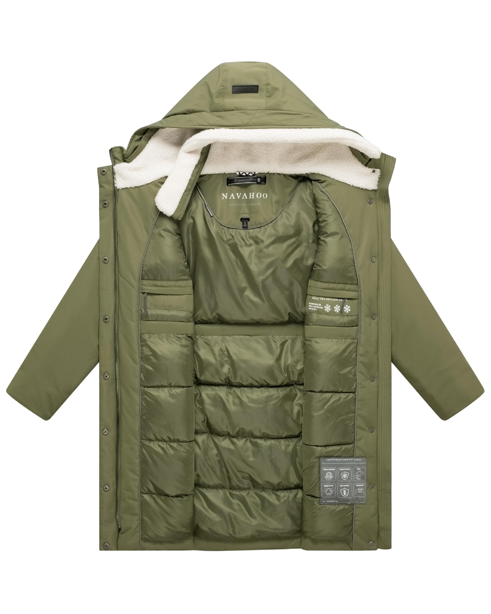 Navahoo Wintermantel »Wintermantel Bibber-Beauty 14«