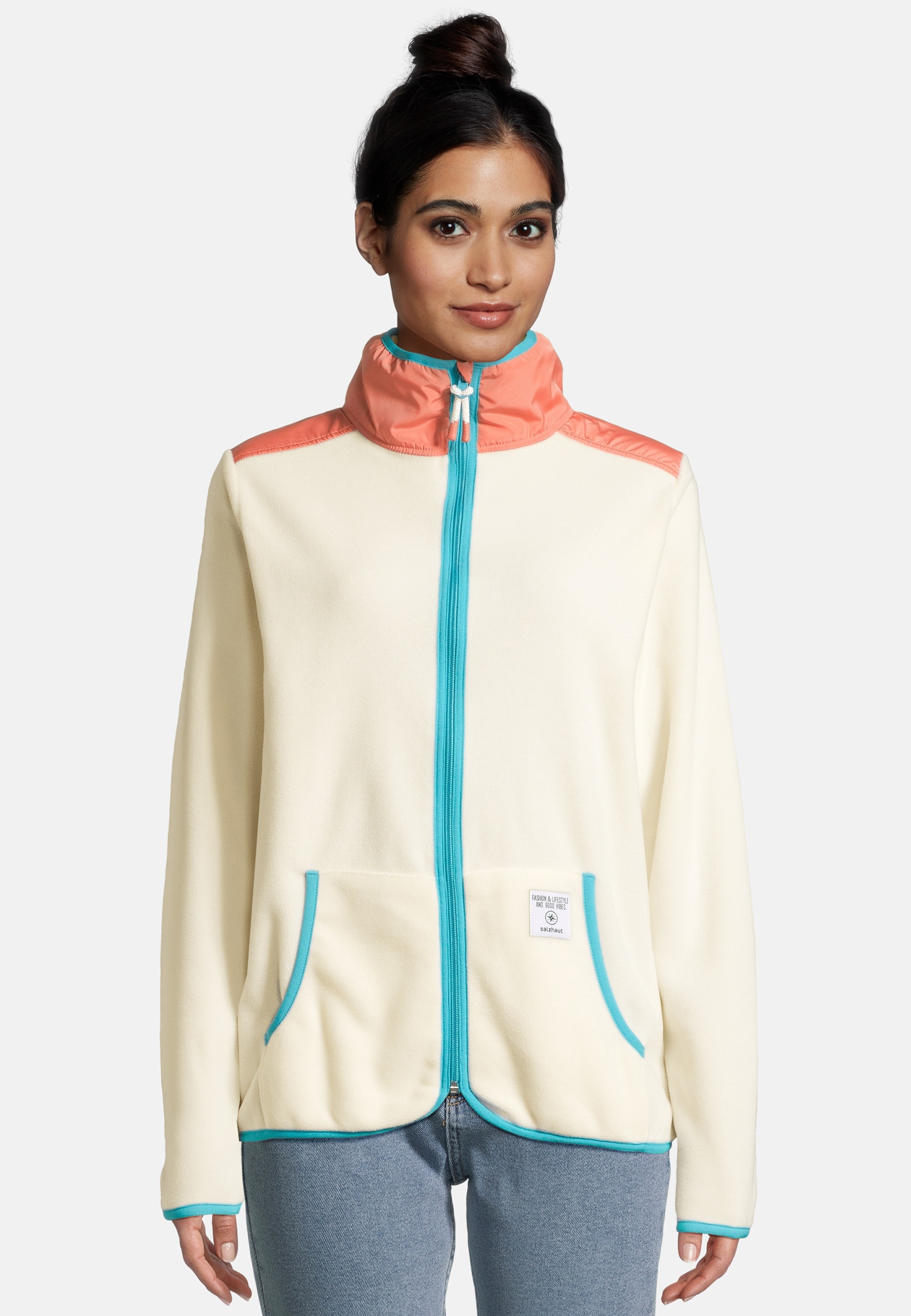 salzhaut Fleecejacke »Fleecejacke KLÓÓWERBLAD«