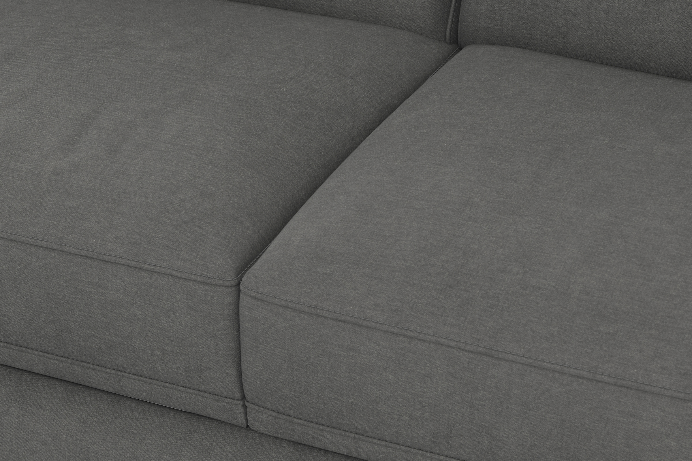 sit&more Wohnlandschaft »Dundee U-Form«, mit Federkern und Massivholzfüßen, wahlweise mit Kopfteilverstellung