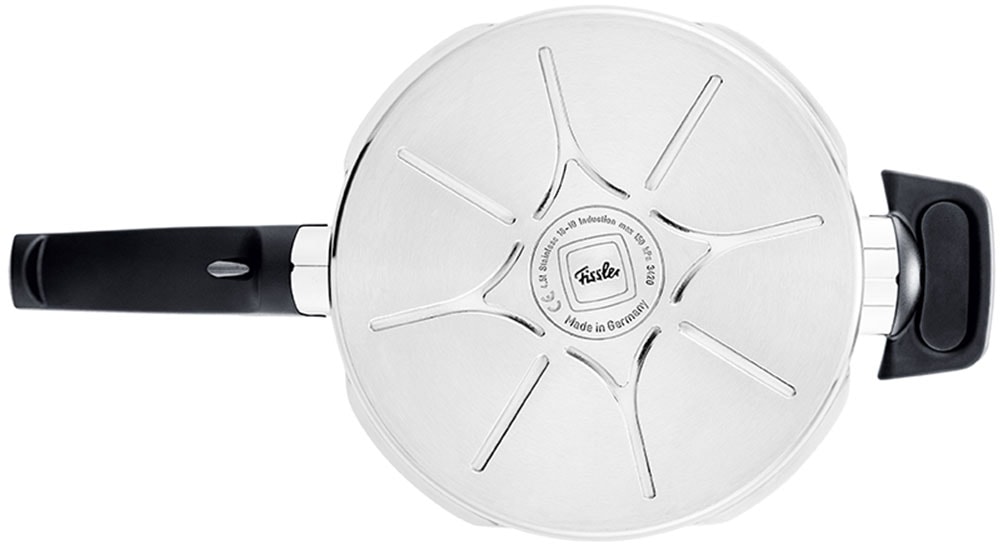Fissler Schnellkochtopf »Vitavit® Premium Edelstahl Dampfkochtopf mit Einsatz Induktion« 3 tlg. Edelstahl 18/10