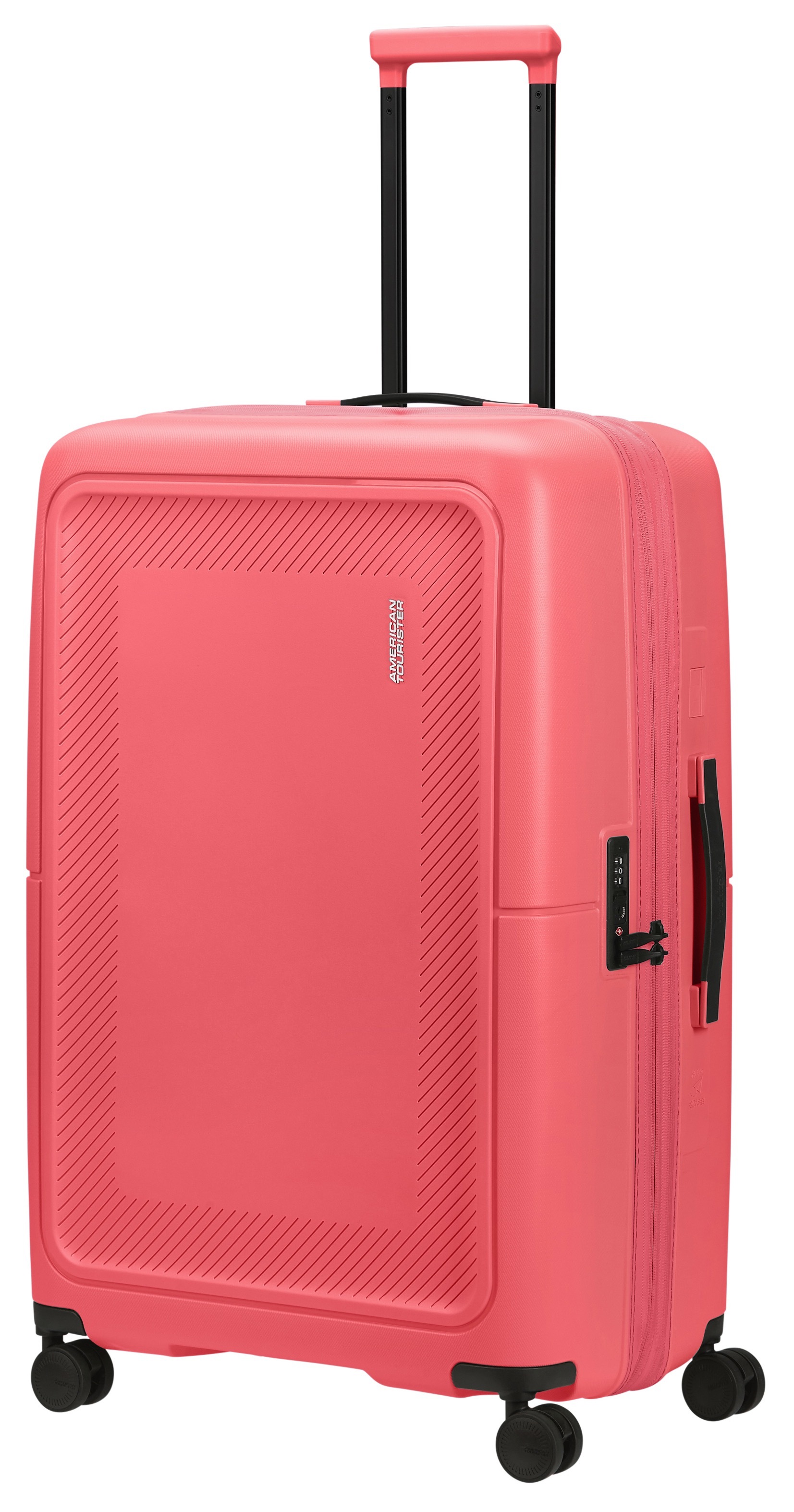 American Tourister® Hartschalen-Trolley »DASHPOP 77«, 4 Rollen, Koffer groß Reisekoffer TSA-Zahlenschloss Aufgabegepäck