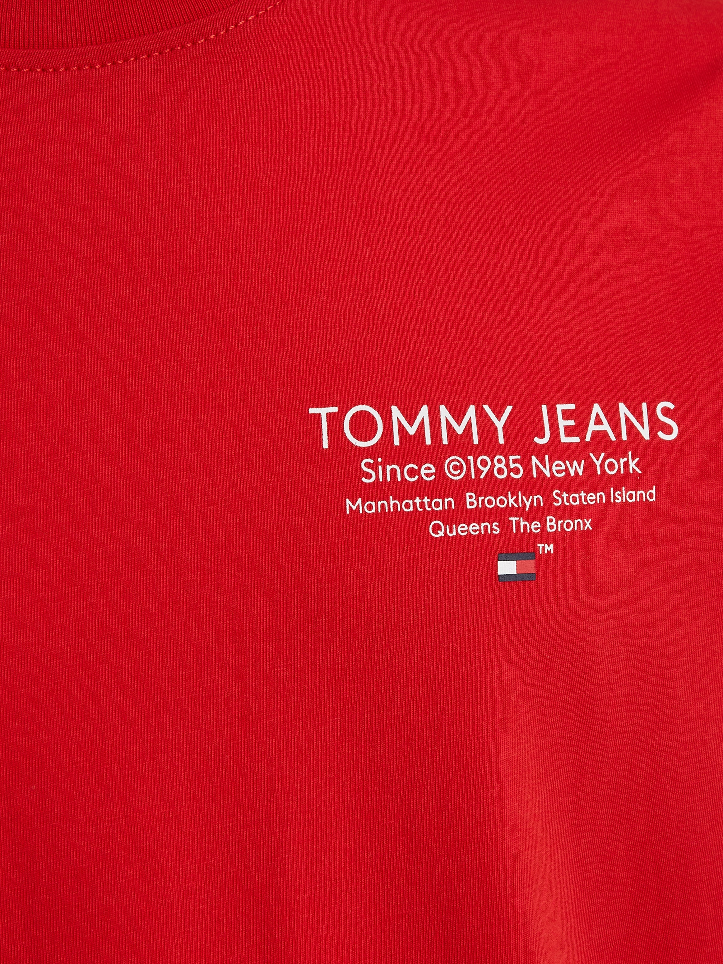 Tommy Jeans T-Shirt »TJM SLIM ESSTNL GRAPHIC TEE EXT«, mit Tommy Jeans Logodruck