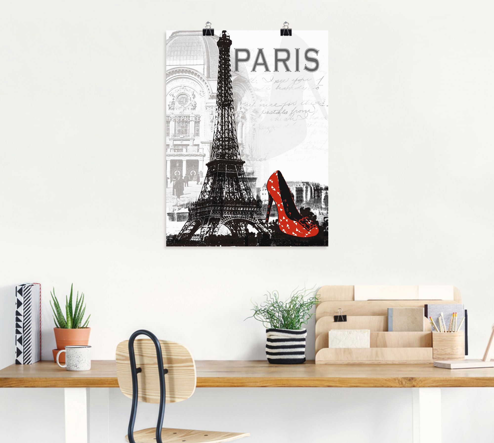 Artland Wandbild »Paris - Chic« Gebäude 1 Stk. tlg. als Alubild, Outdoorbild, Leinwandbild, Poster, Wandaufkleber