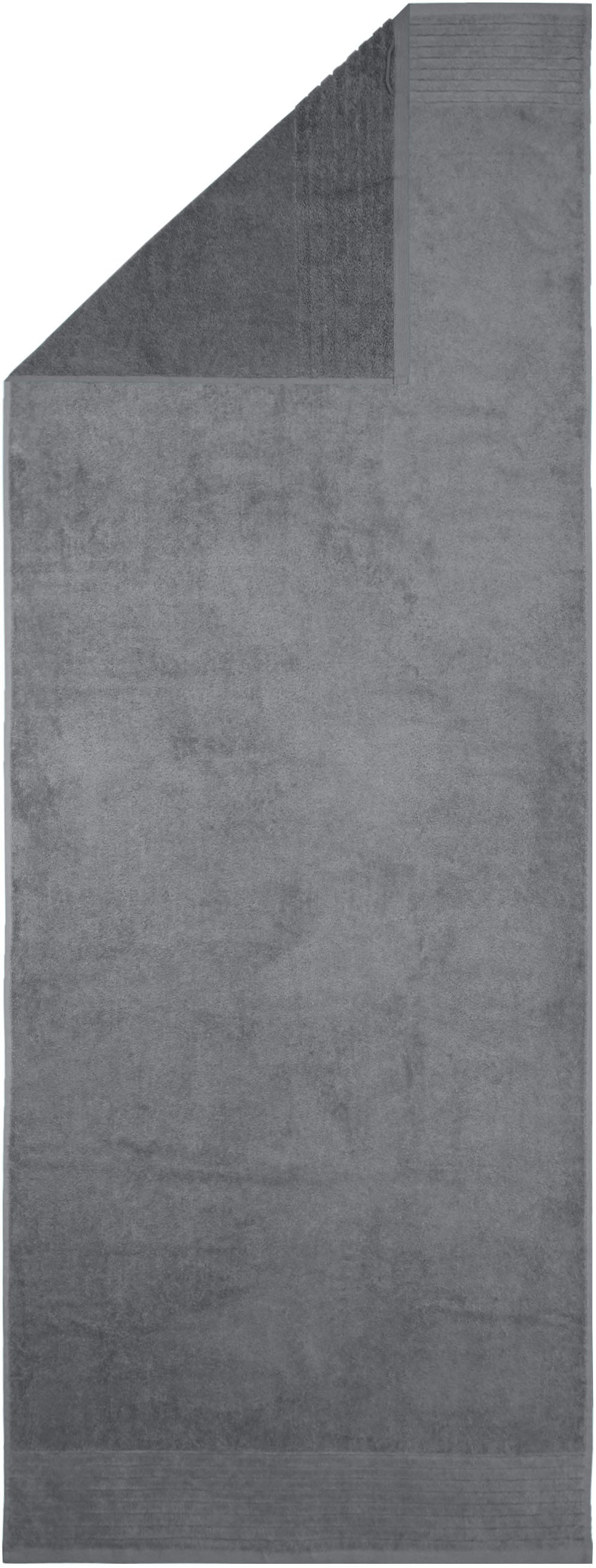 my home Saunatuch »Sanremo Premium, Premium Handtücher, 600 gr/m², 80x200cm«, (Set, 2 St., 2x 80x200), mit Bordüre, einfarbig, flauschig und weich, dicke Qualität