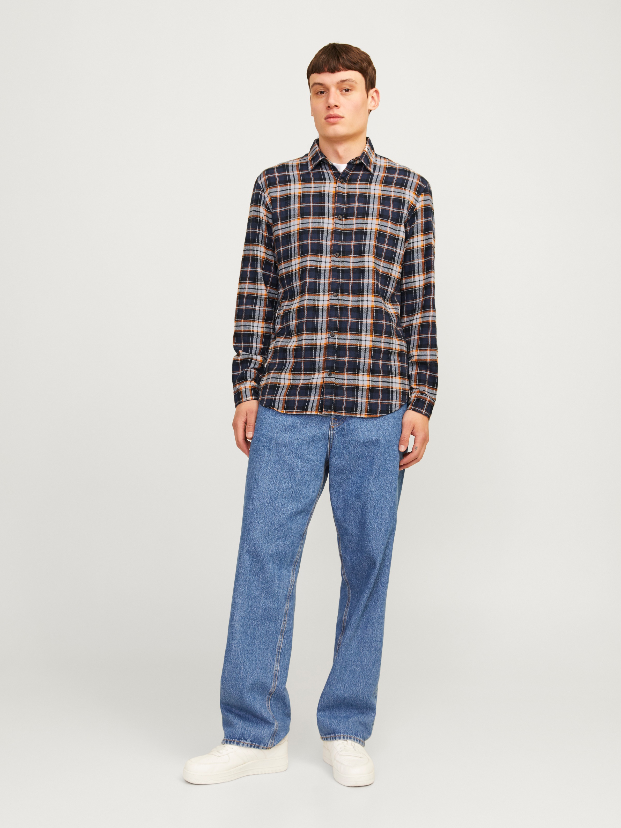 Jack & Jones Langarmhemd »JJJOSHUA FALL FLANNEL SHIRT LS«