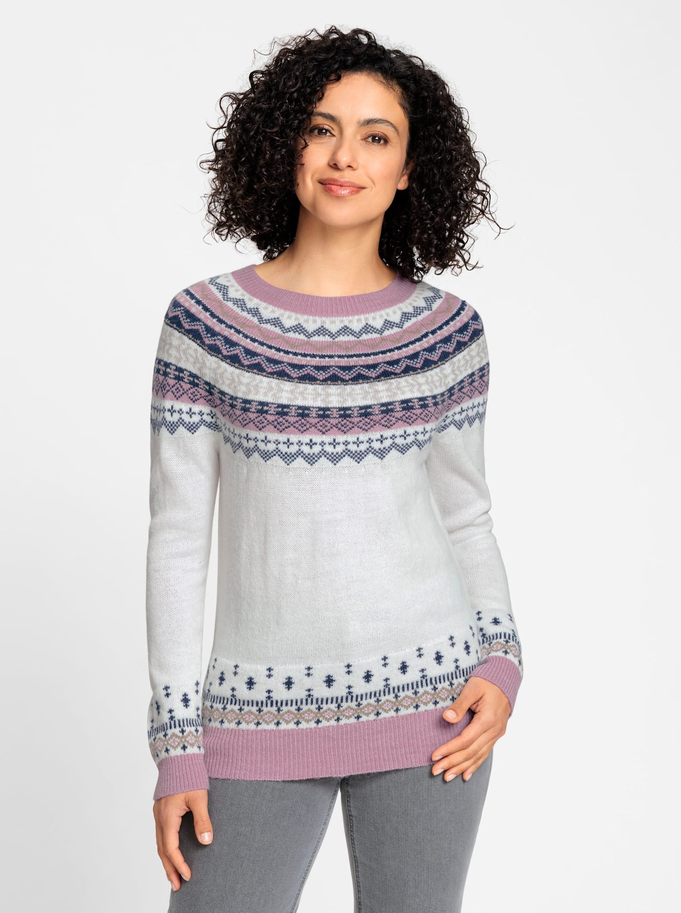 Jacquardpullover »Jacquard-Pullover«