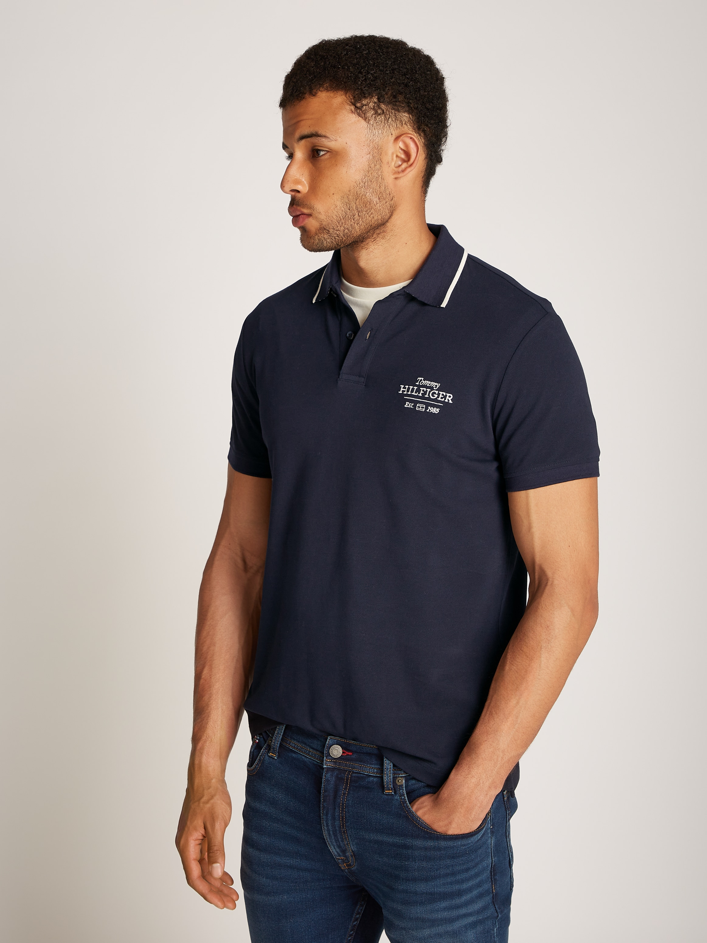 Tommy Hilfiger Poloshirt »LEFT CHEST GRAPHIC REG POLO«