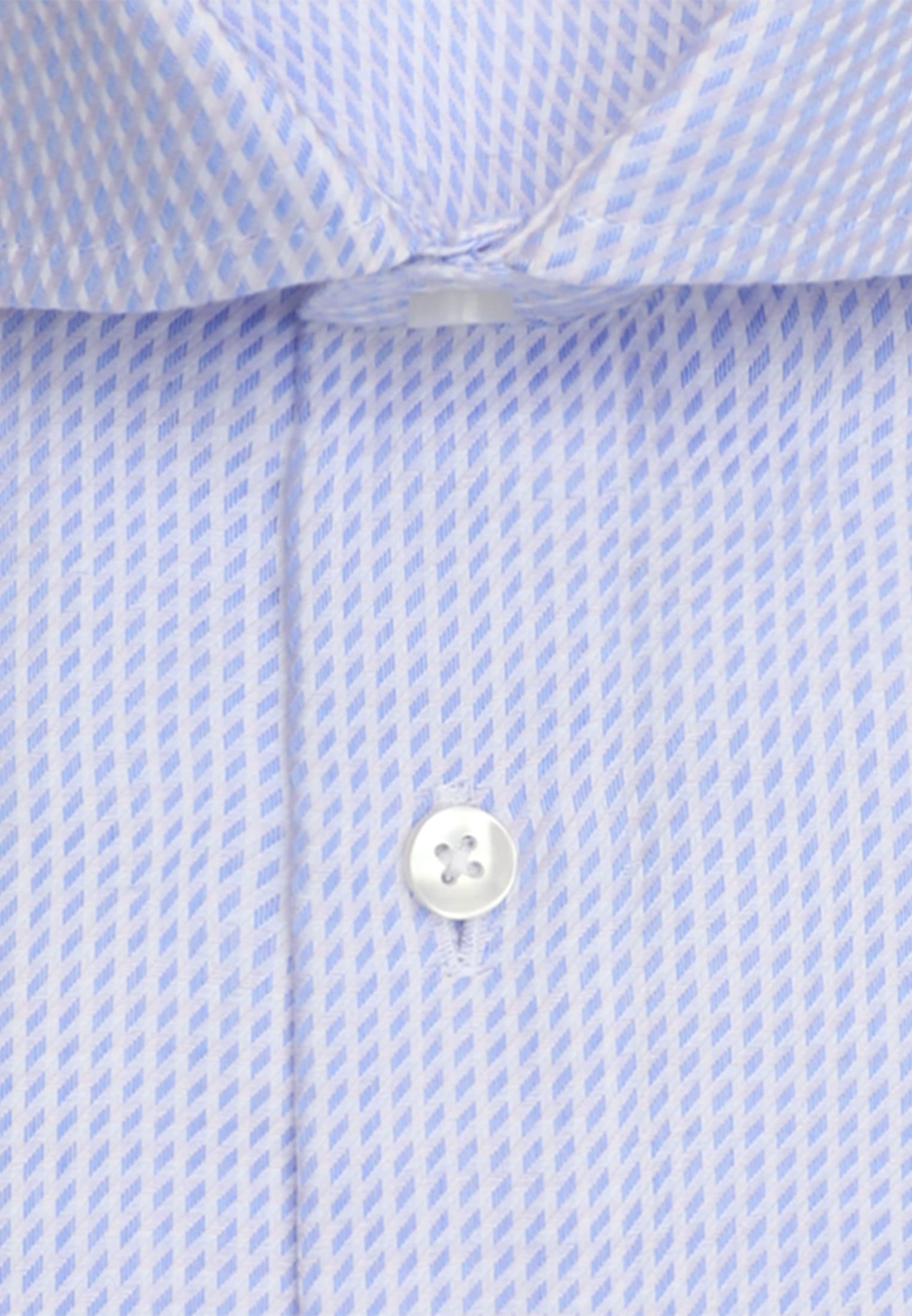 seidensticker Businesshemd »Schwarze Rose« Shaped 1/1 Extra lang Kentkragen Struktur