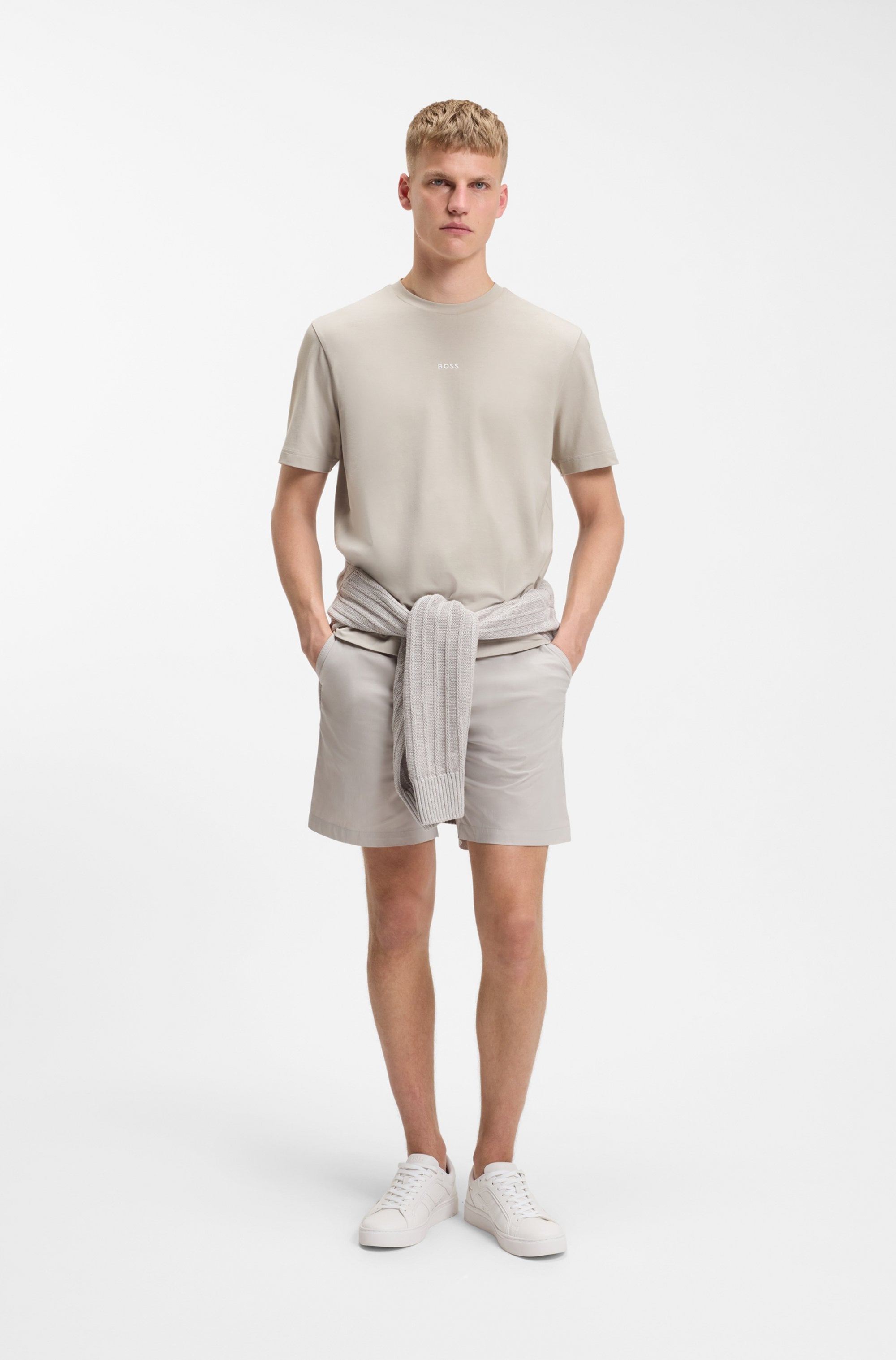 BOSS ORANGE T-Shirt »TChup« mit Rundhalsausschnitt