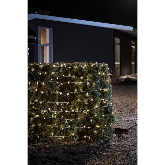 warm LED-Lichterkette »Weihnachtsdeko St.-flammig, OTTO bei 240 Lichterkette, 240 KONSTSMIDE LED weiße aussen«, Dioden