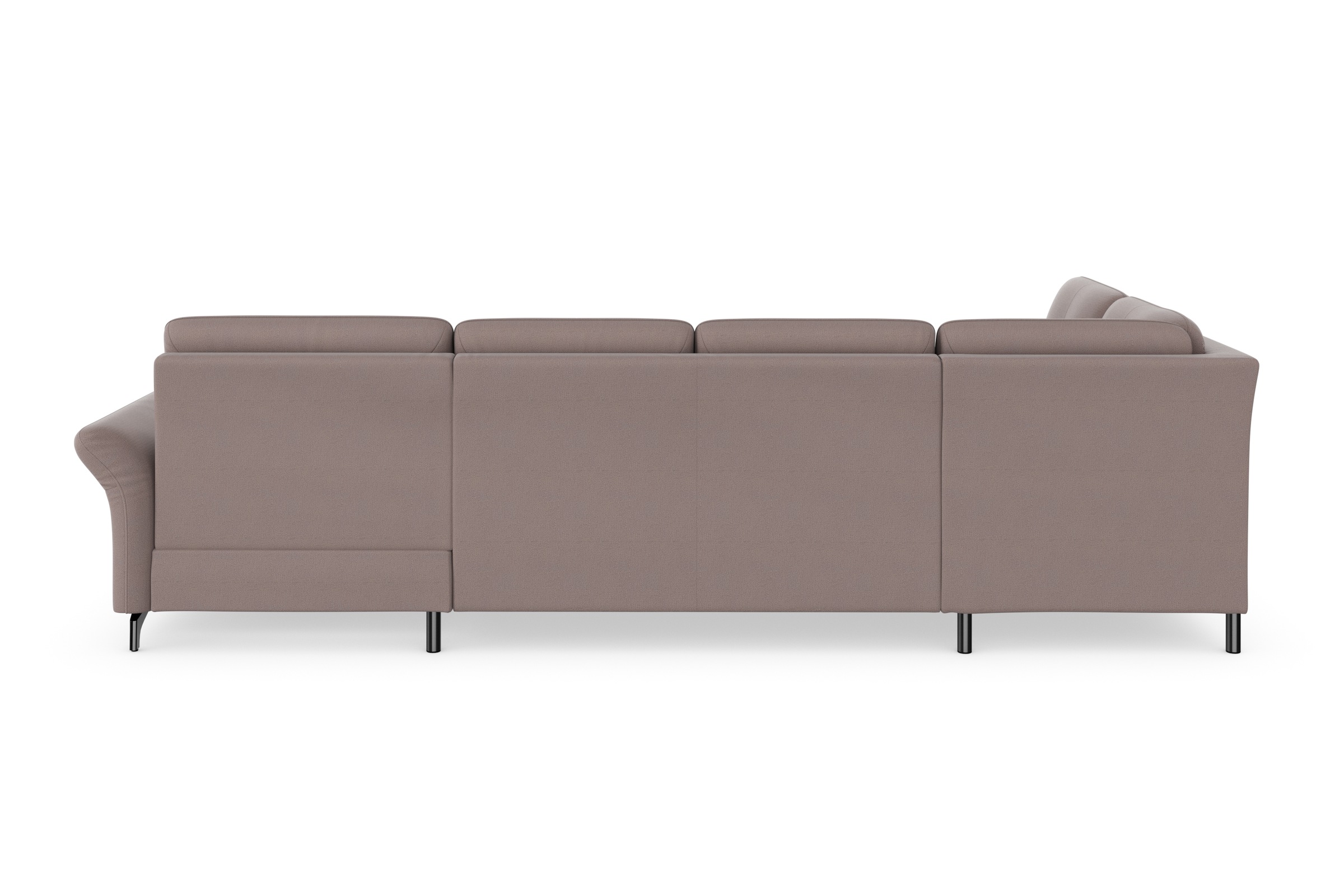 Places of Style Wohnlandschaft »Calando U-Form«, wahlweise mit Bettfunktion, Bettkasten und Armteilfunktion