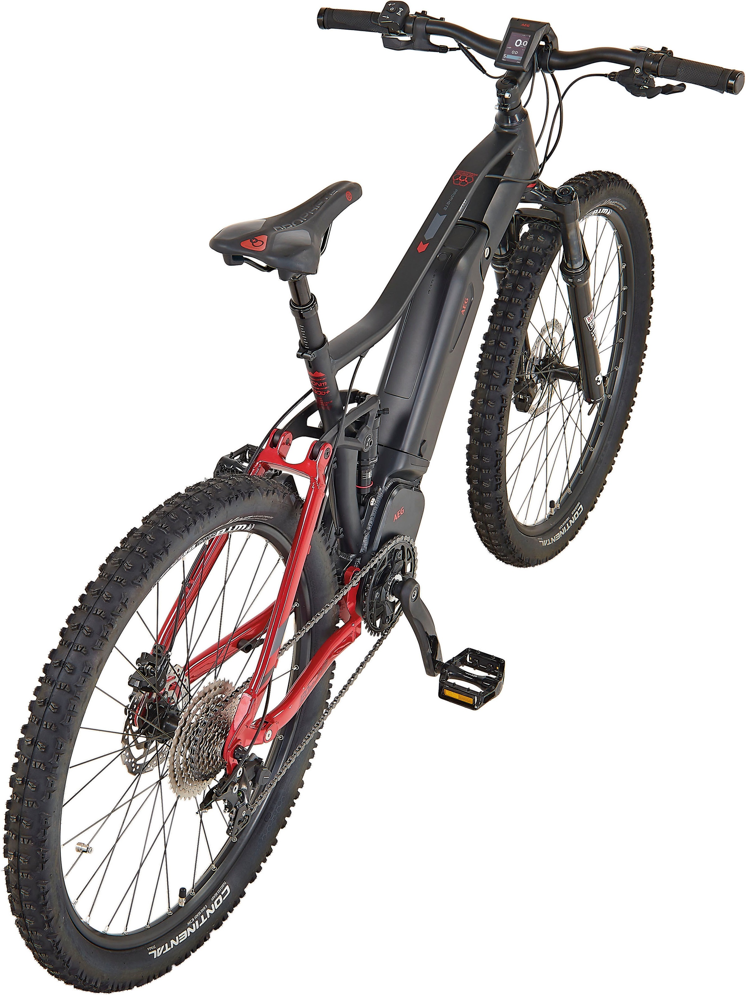 Prophete E-Bike »Graveler e9000«, 10 Gang, Shimano, Deore XT, Mittelmotor 250 W, Pedelec, Elektrofahrrad für Damen u. Herren, MTB