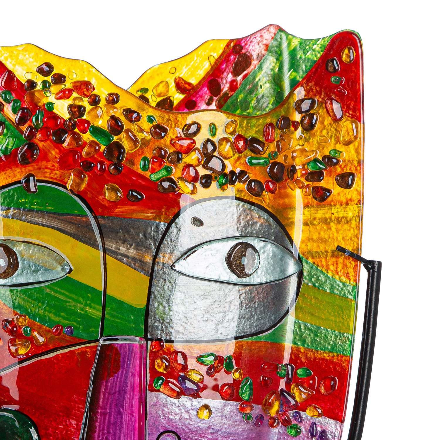 GILDE Dekovase »Bodenvase oval Samos pink H. 49 cm«