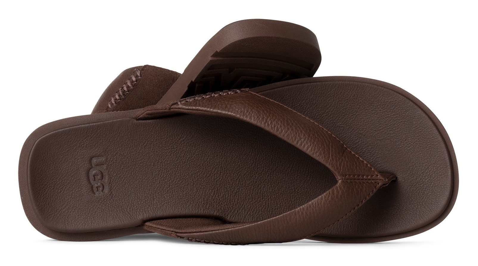UGG Zehentrenner »Seaside II Flip«, Pool Slides, Sandale, Flats mit weichem Fußbett