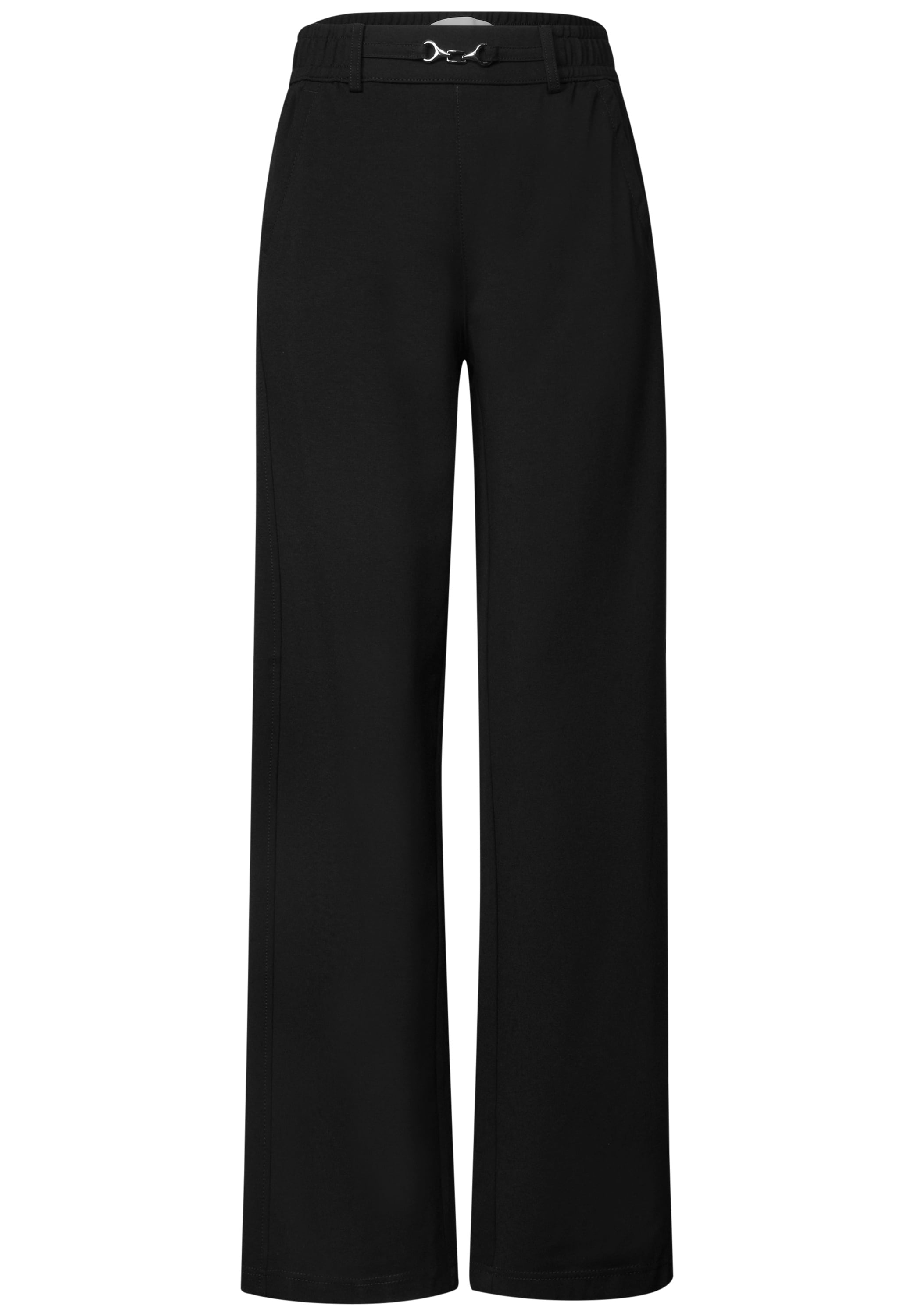 STREET ONE Stoffhose »Style Amalie«  mit Gummizug und Schnalle / Stretch